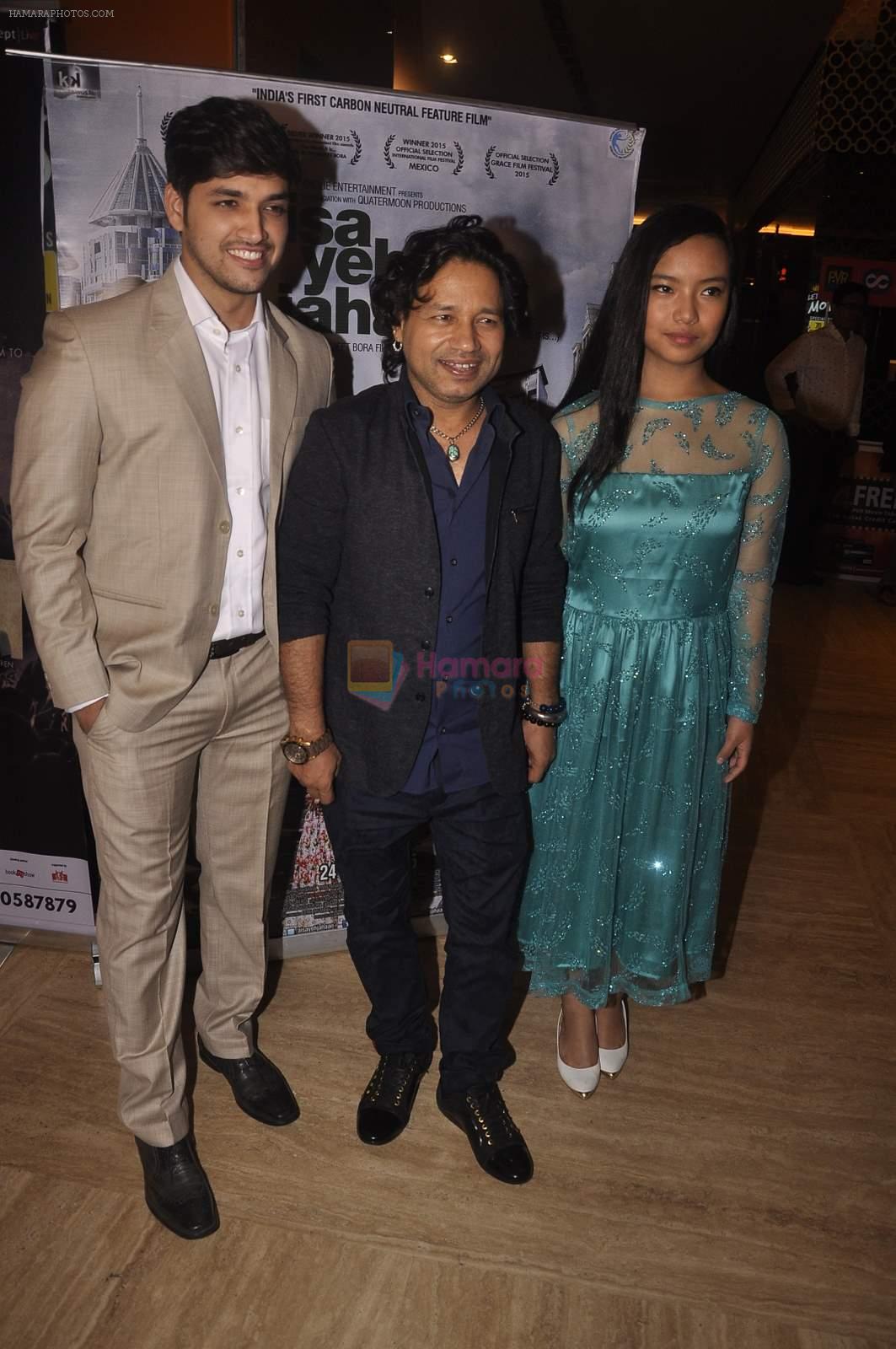 Kymsleen Kholie, Kailash Kher at the Premiere of Aisa Yeh Jahaan in PVR on 23rd July 2015