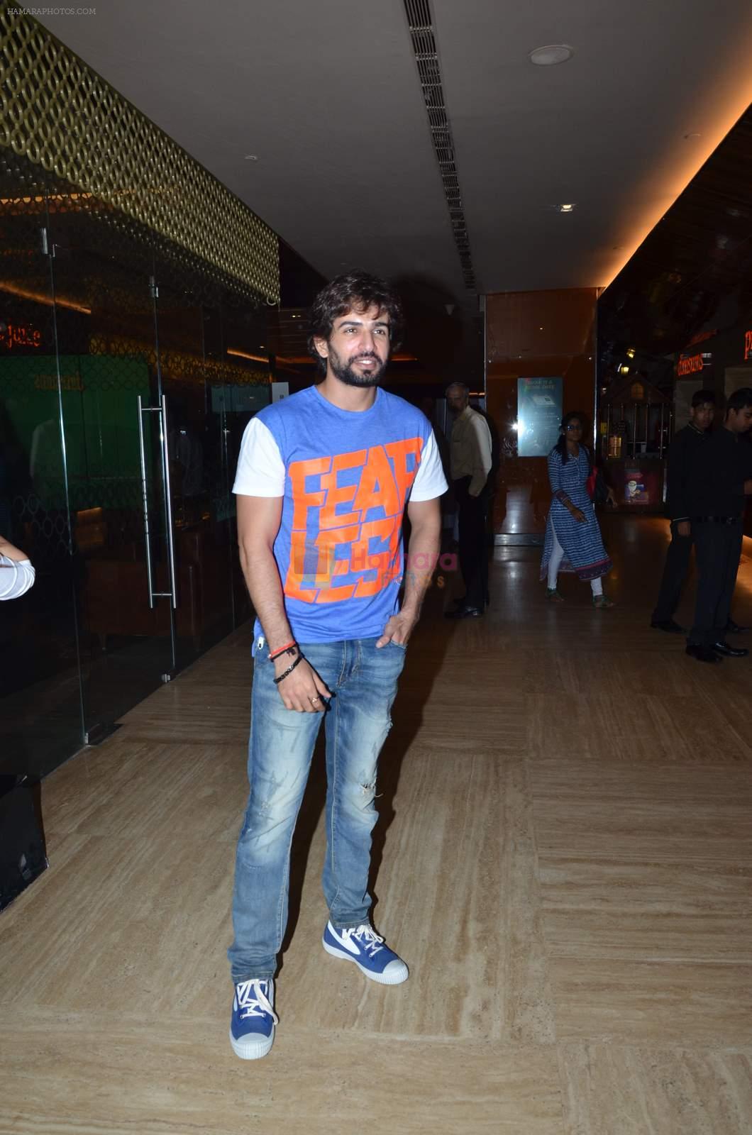 Jay Bhanushali at the Premiere of Aisa Yeh Jahaan in PVR on 23rd July 2015