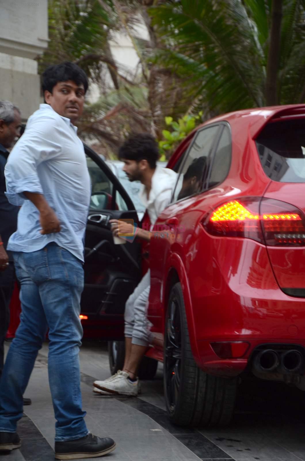 Shahid Kapoor snapped on 25th July 2015