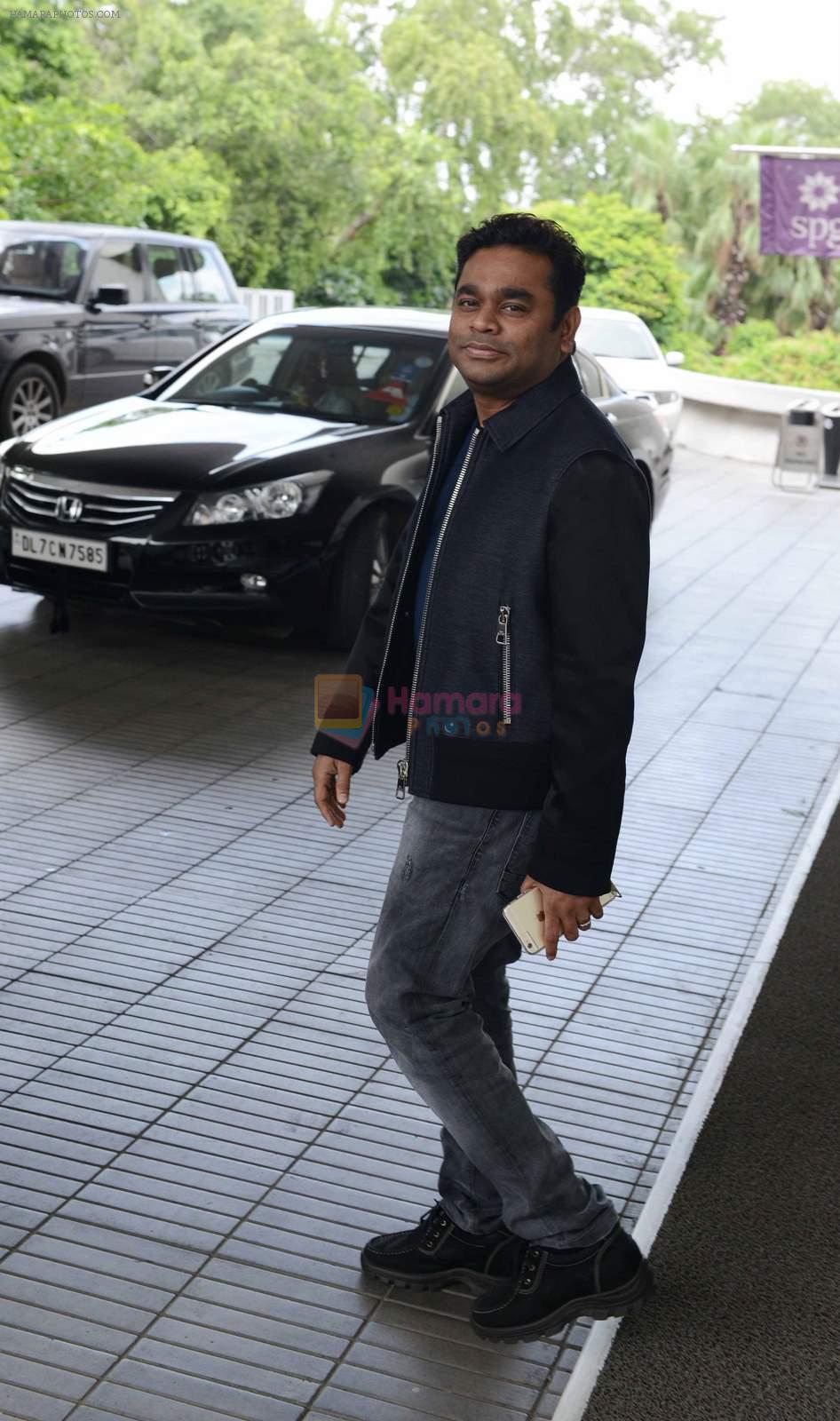 A R rahman snapped in Delhi on 28th July 2015