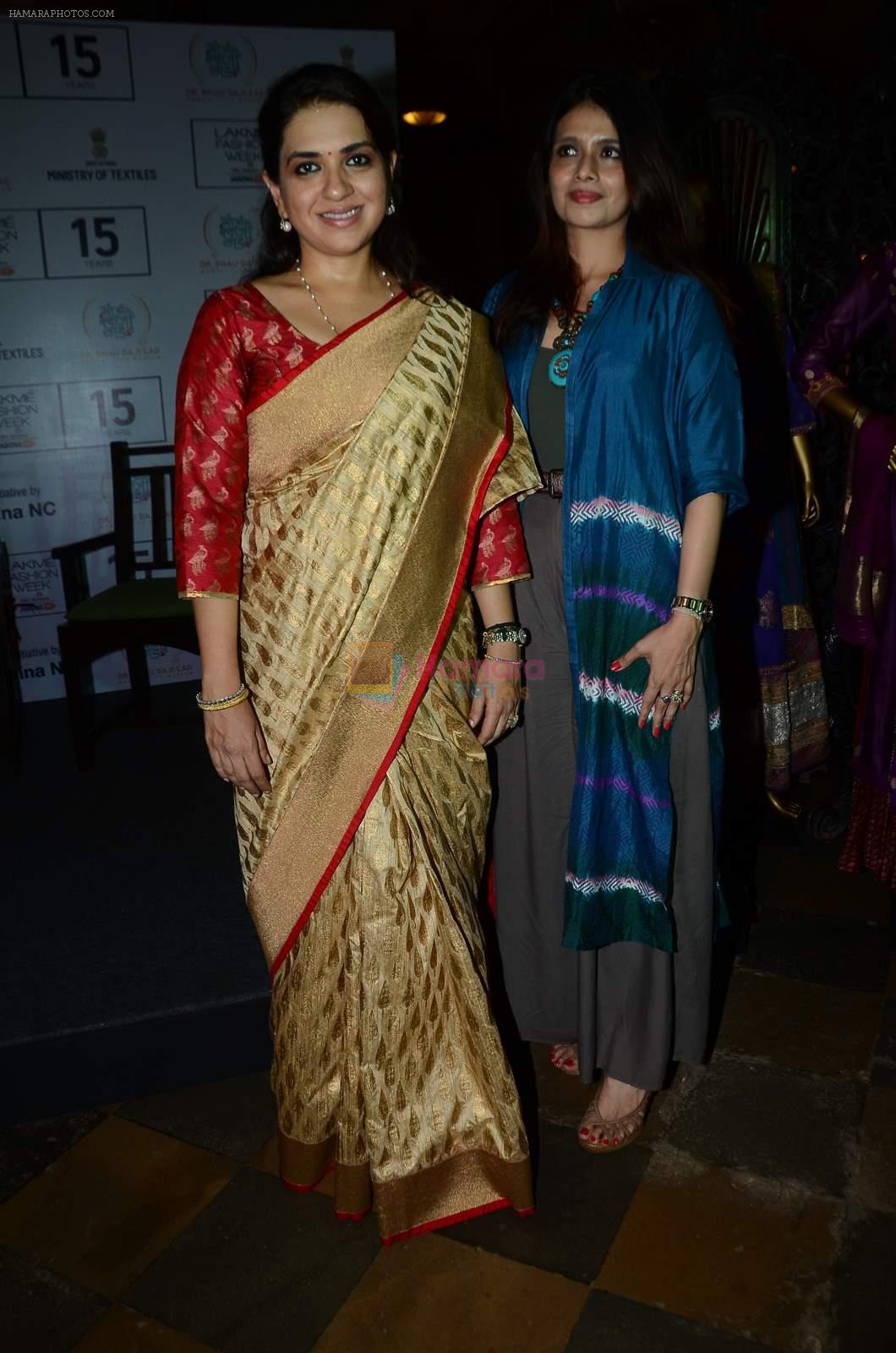 Shaina NC at LFW Winter Festive 2015 presnts Re-invent Banaras