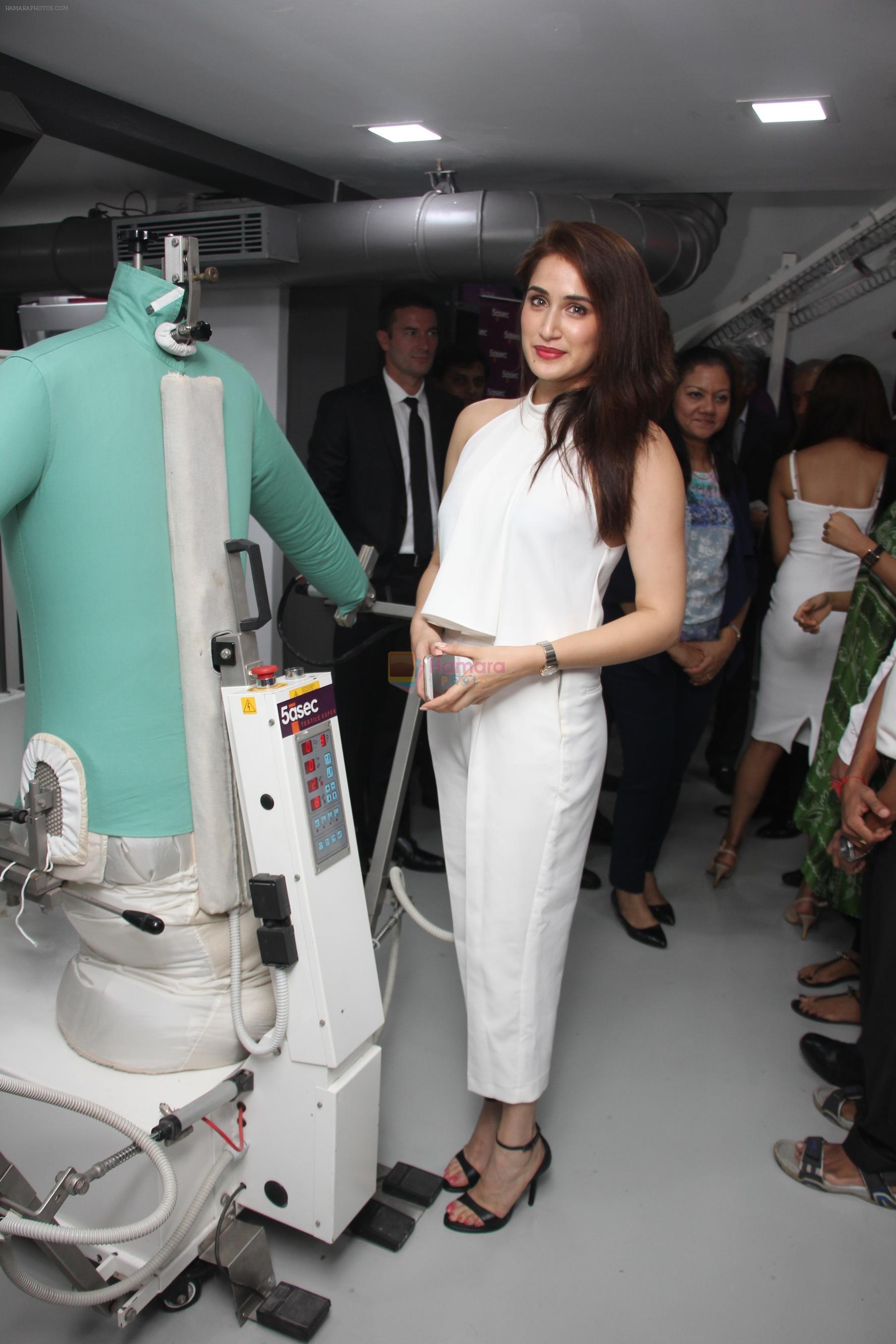 Sagarika Ghatge during the launch event of 5aSec Worli Store