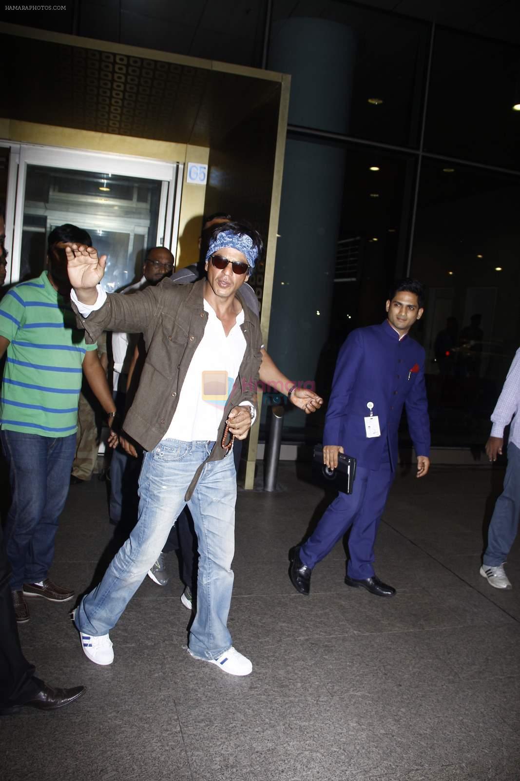 Shahrukh Khan return from Bulgaria on 31st July 2015