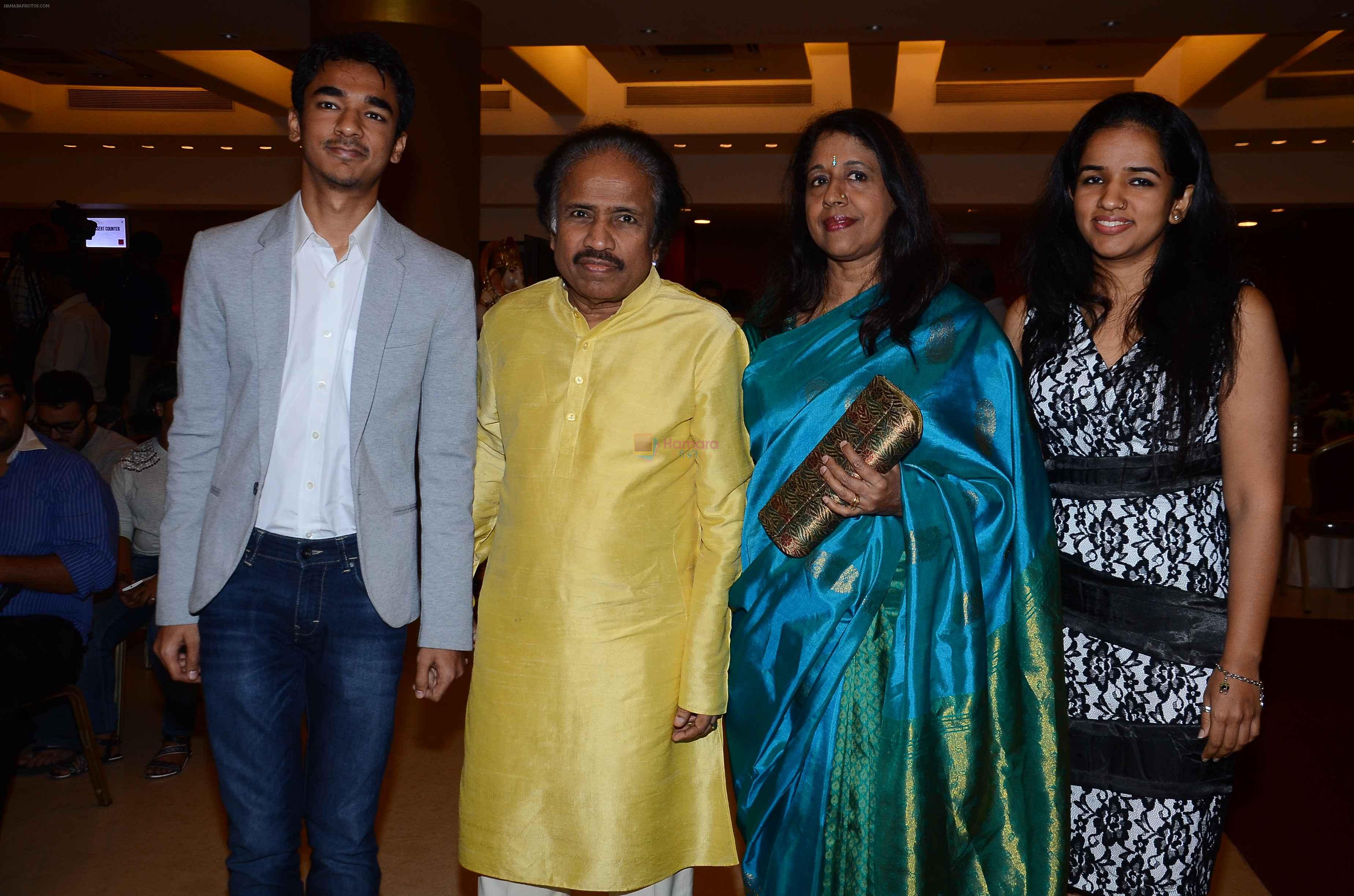 Kavita Krishnamurthy, L. Subramaniam at the music launch of Gour Hari Dastaan on 31st July 2015