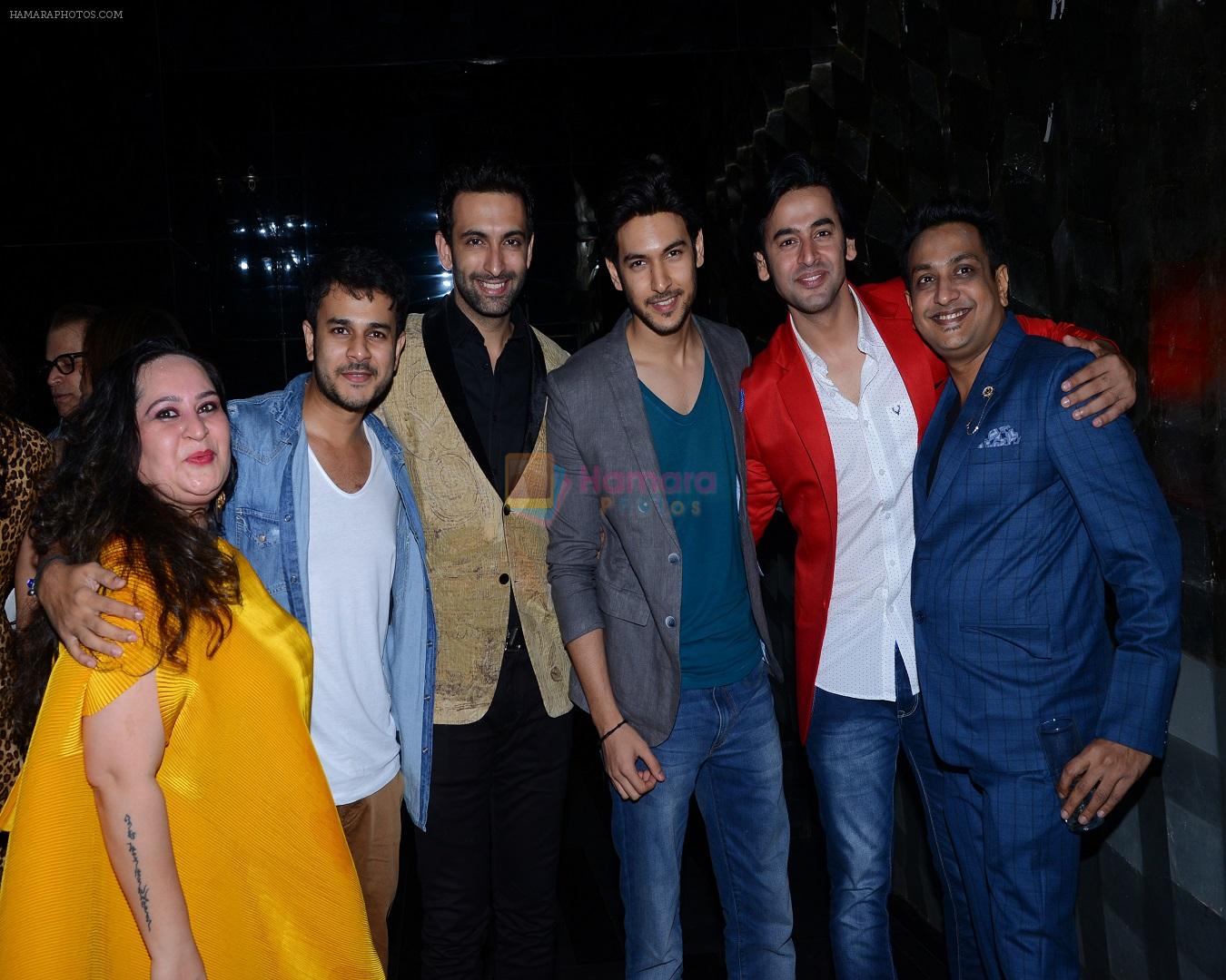 pankita sardani, Arun Sheshkumar, Jay soni, Nandish sandhu, ShivinNarang, Shashank Vyas at Pankita Sardani and Arun Sheshkumar's bash on 31st July 2015