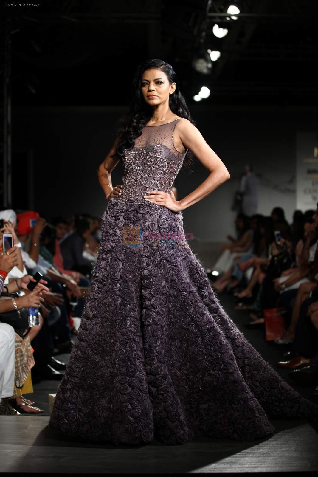 Model walk for Manav Gangwani Show at India Couture Week 2015 Day 5 on 1st Aug 2015