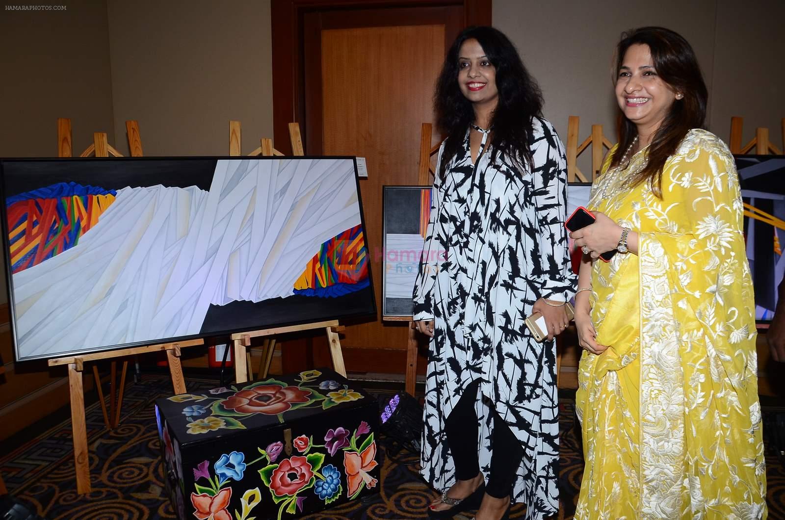 at painting exhibition Celebrating Creativity on 2nd Aug 2015