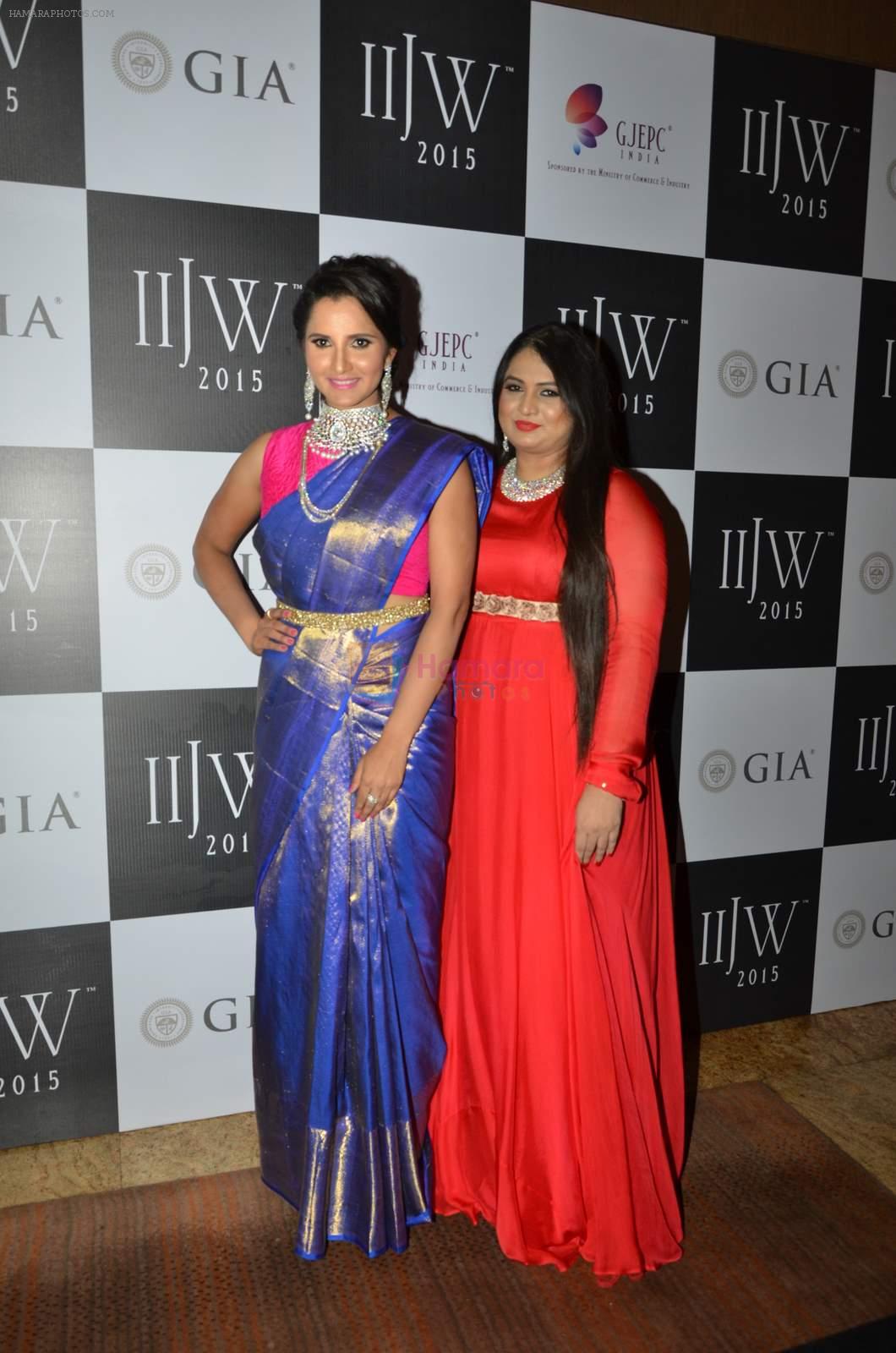 Sania Mirza on Day 1 at IIJW 2015 on 3rd Aug 2015