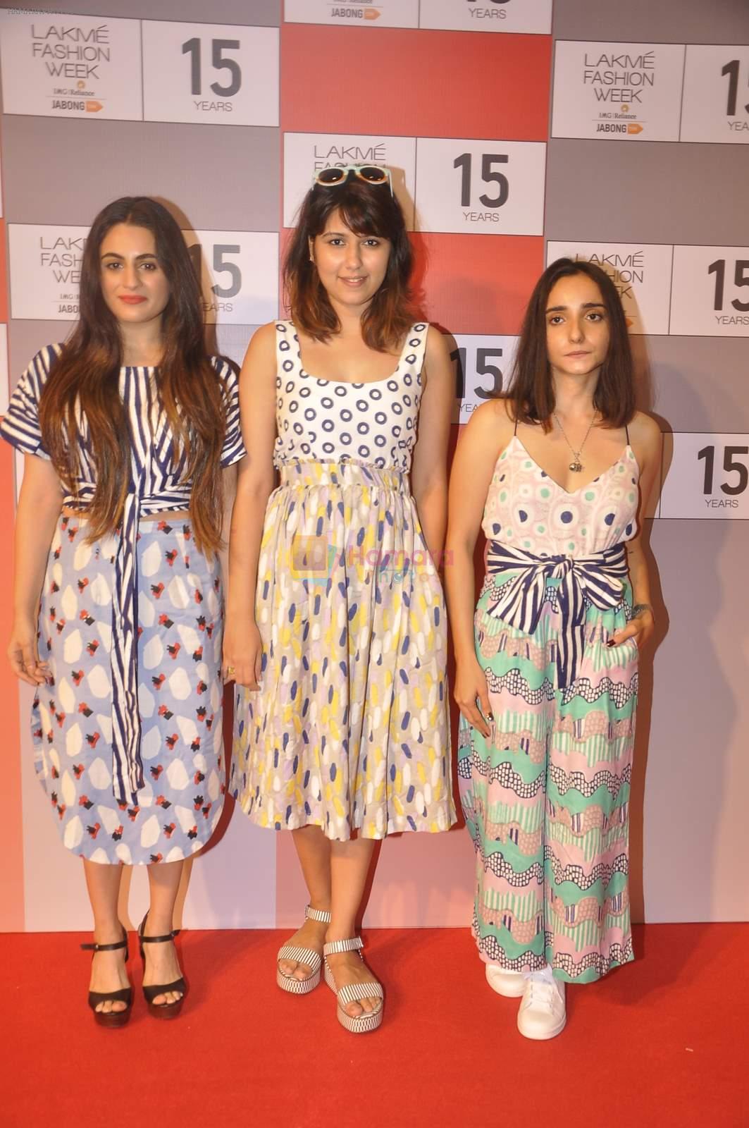 at Lakme fashion week preview in Mumbai on 3rd Aug 2015
