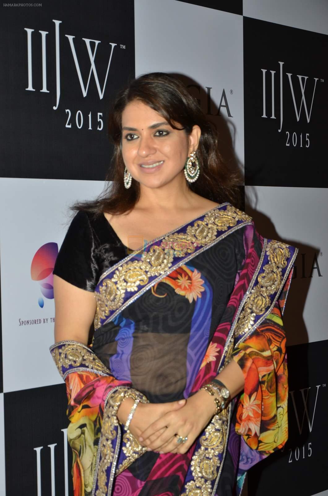 Shaina NC on Day 1 at IIJW 2015 on 3rd Aug 2015