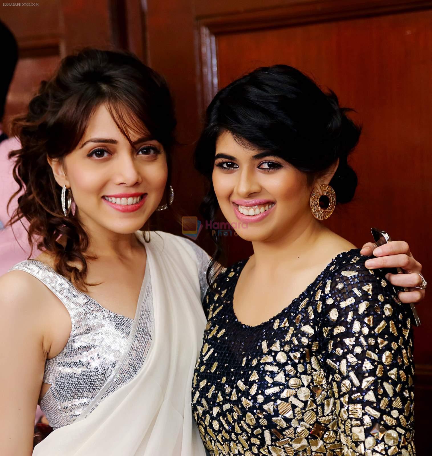Jankee Parekh with Megha Israni at Luv Isranis wedding wrap up party