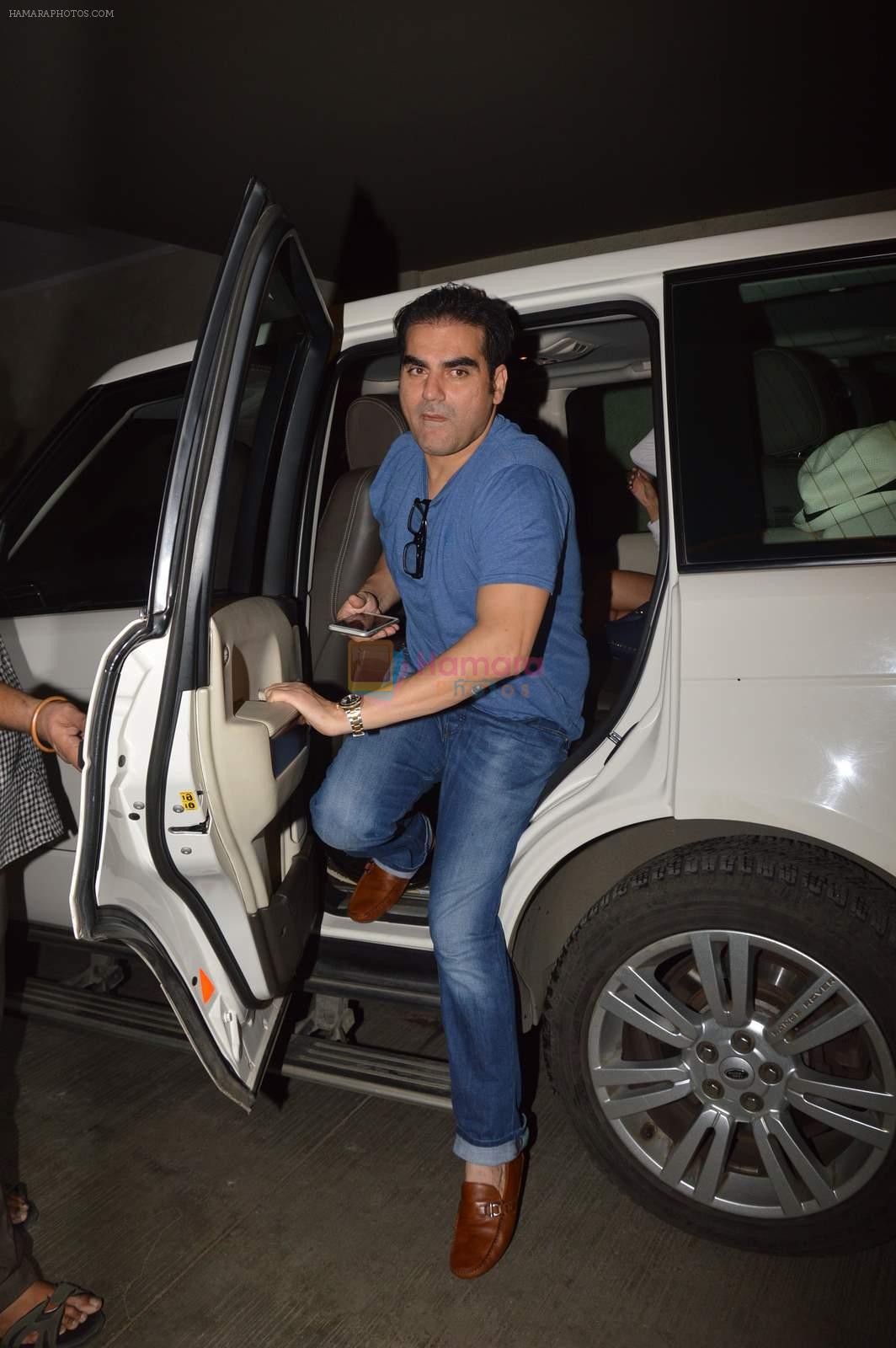 Arbaaz Khan at the special screening of Bangistan in Lightbox on 5th Aug 2015