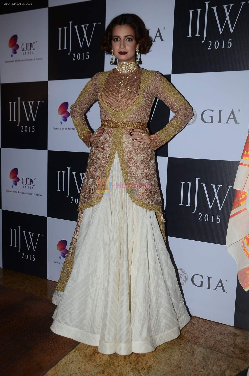 Dia Mirza on Day 3 of IIJW 2015 on 5th Aug 2015