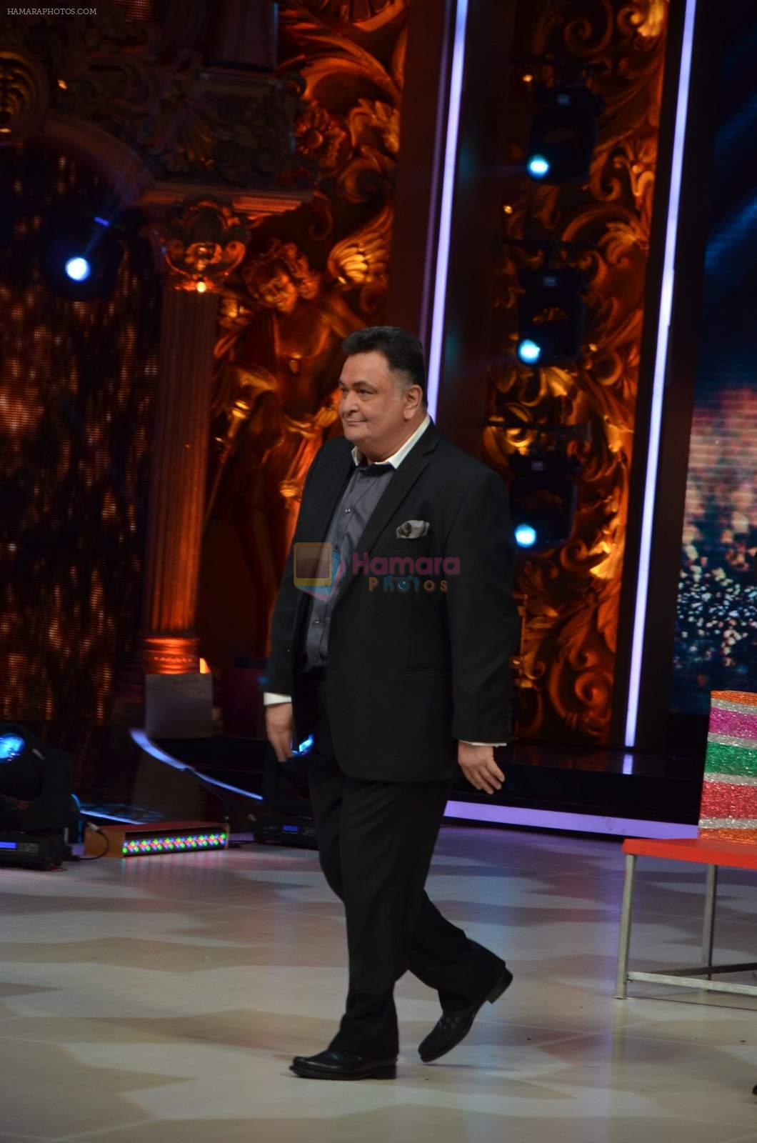 Rishi Kapoor on the sets of Jhalak Dikhlaajaa on 5th Aug 2015