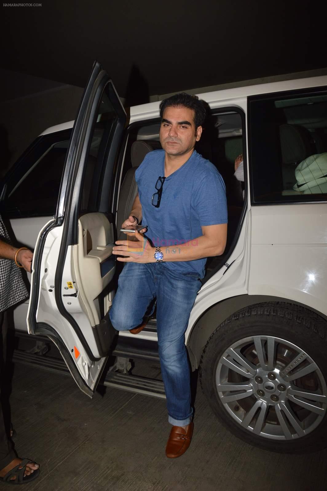 Arbaaz Khan at the special screening of Bangistan in Lightbox on 5th Aug 2015