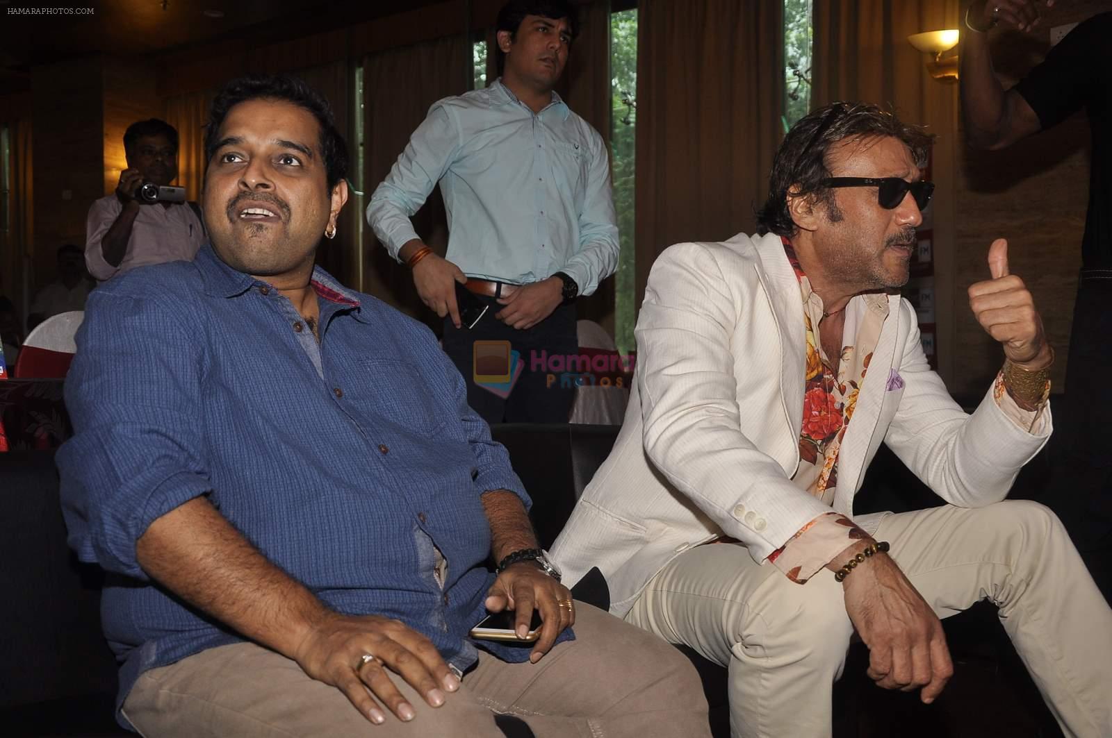Jackie Shroff and Shankar Mahadevan train kids of the The Golden Voice at Orchid Hotel on 6th Aug 2015