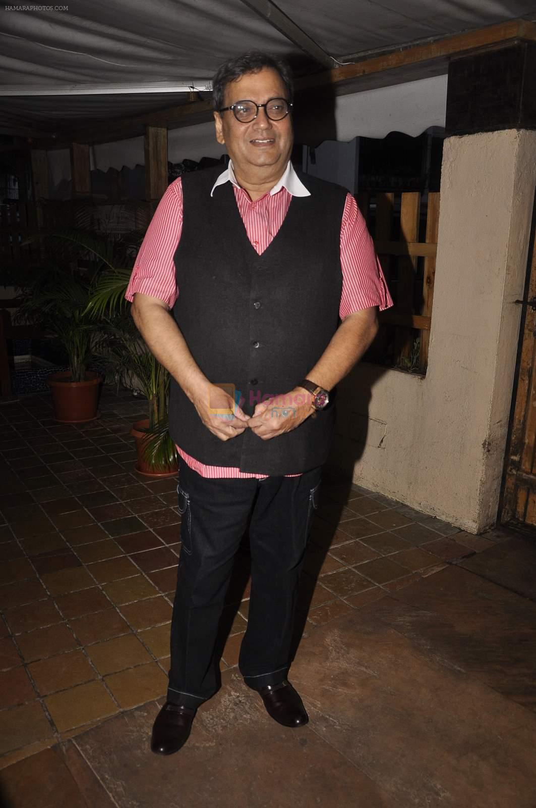 Subhash Ghai at Director's Diaries book launch  in Mumbai on 9th Aug 2015