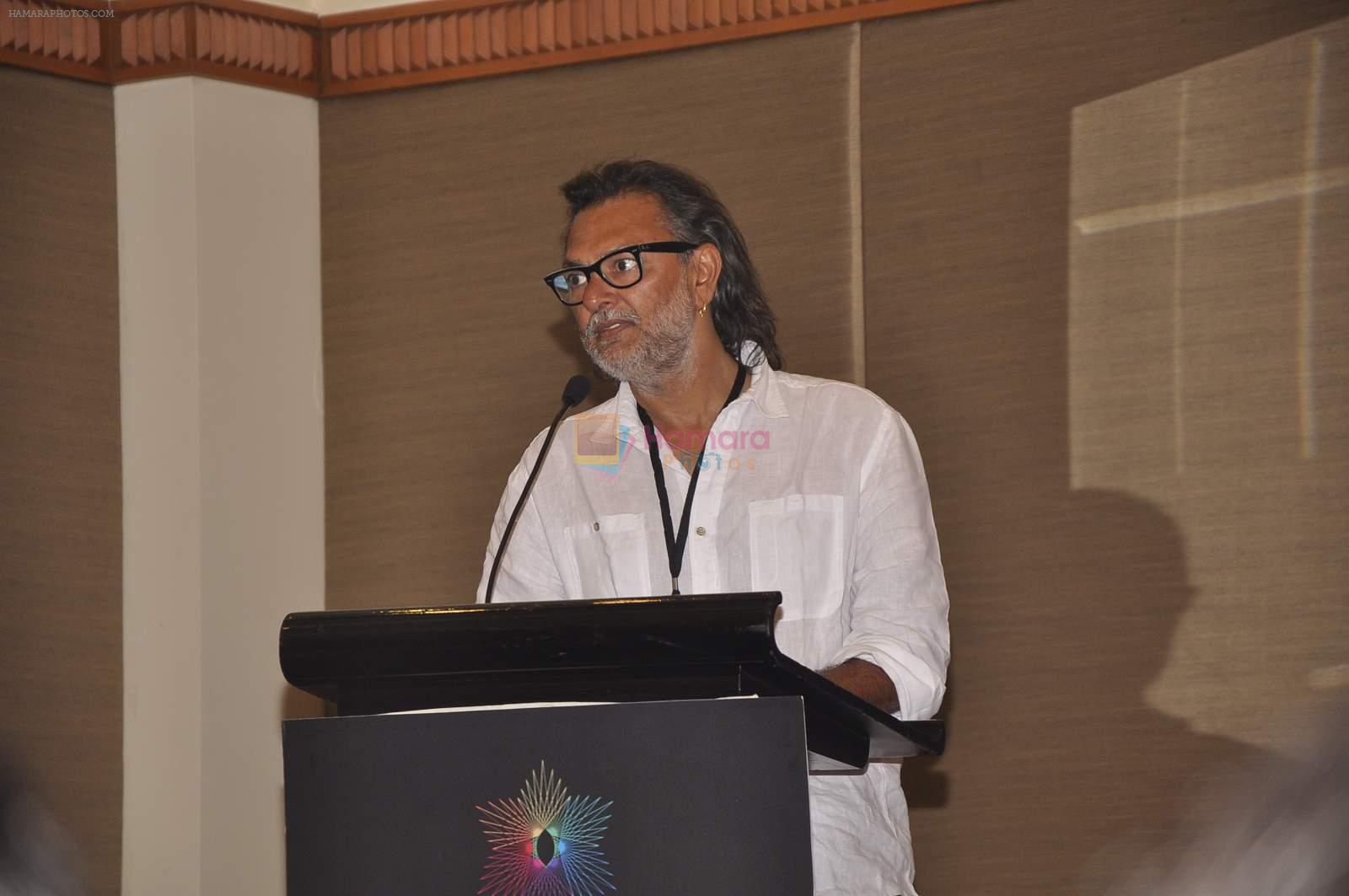 Rakesh mehra at Screenwriters meet in J W Marriott on 9th Aug 2015