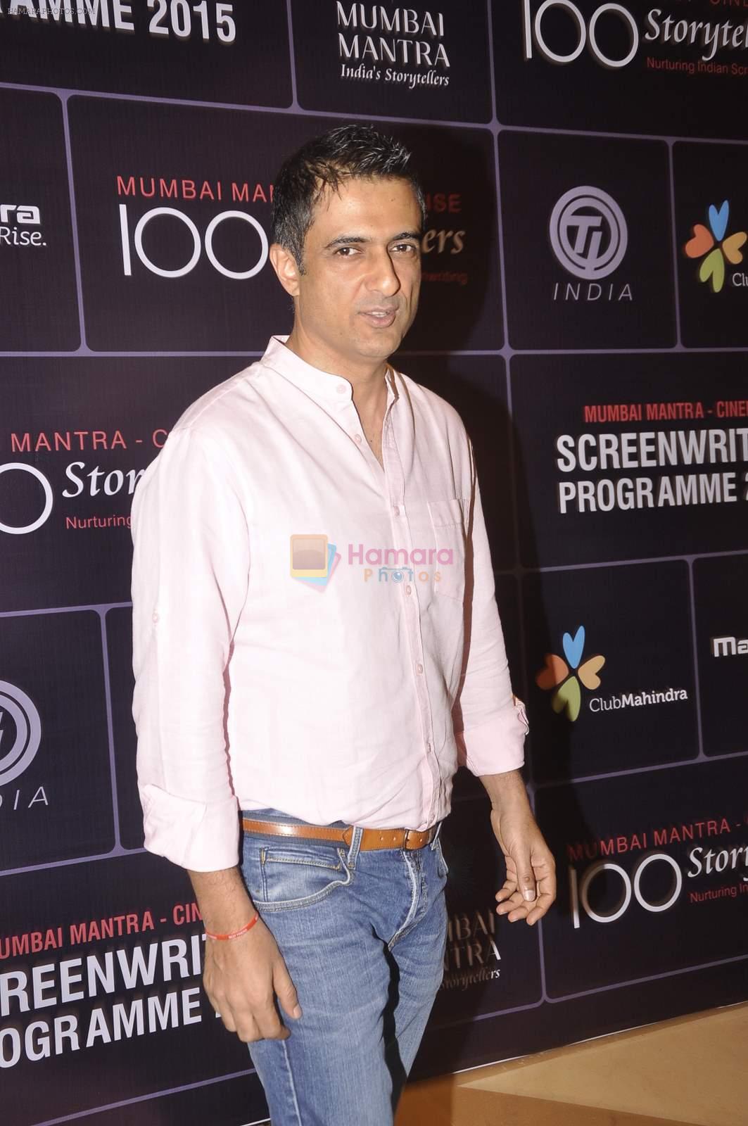 Sanjay Suri at Screenwriters meet in J W Marriott on 9th Aug 2015