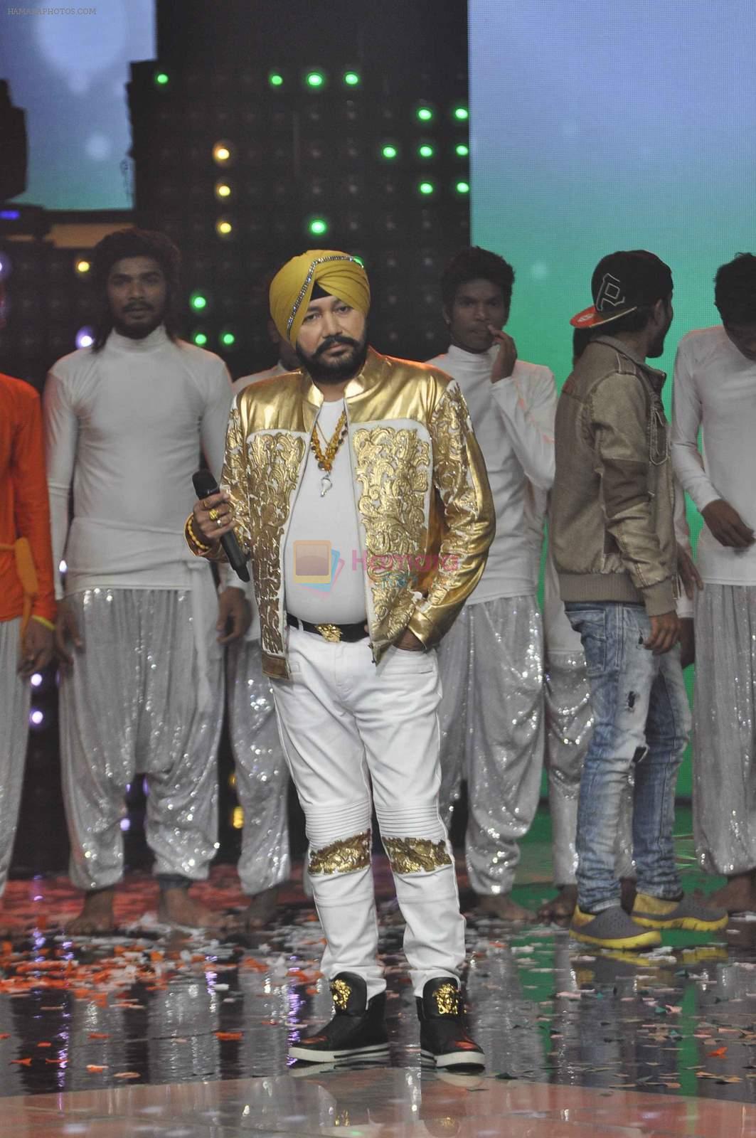 Daler mehndi at Voice of India - Independence day special shoot in R K Studios on 10th Aug 2015