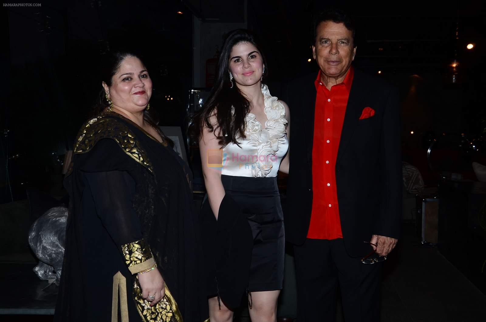 at Zarine Khan's The Khan's Family Secret Cookbook book Launch in The Charcoal Project on 12th Aug 2015