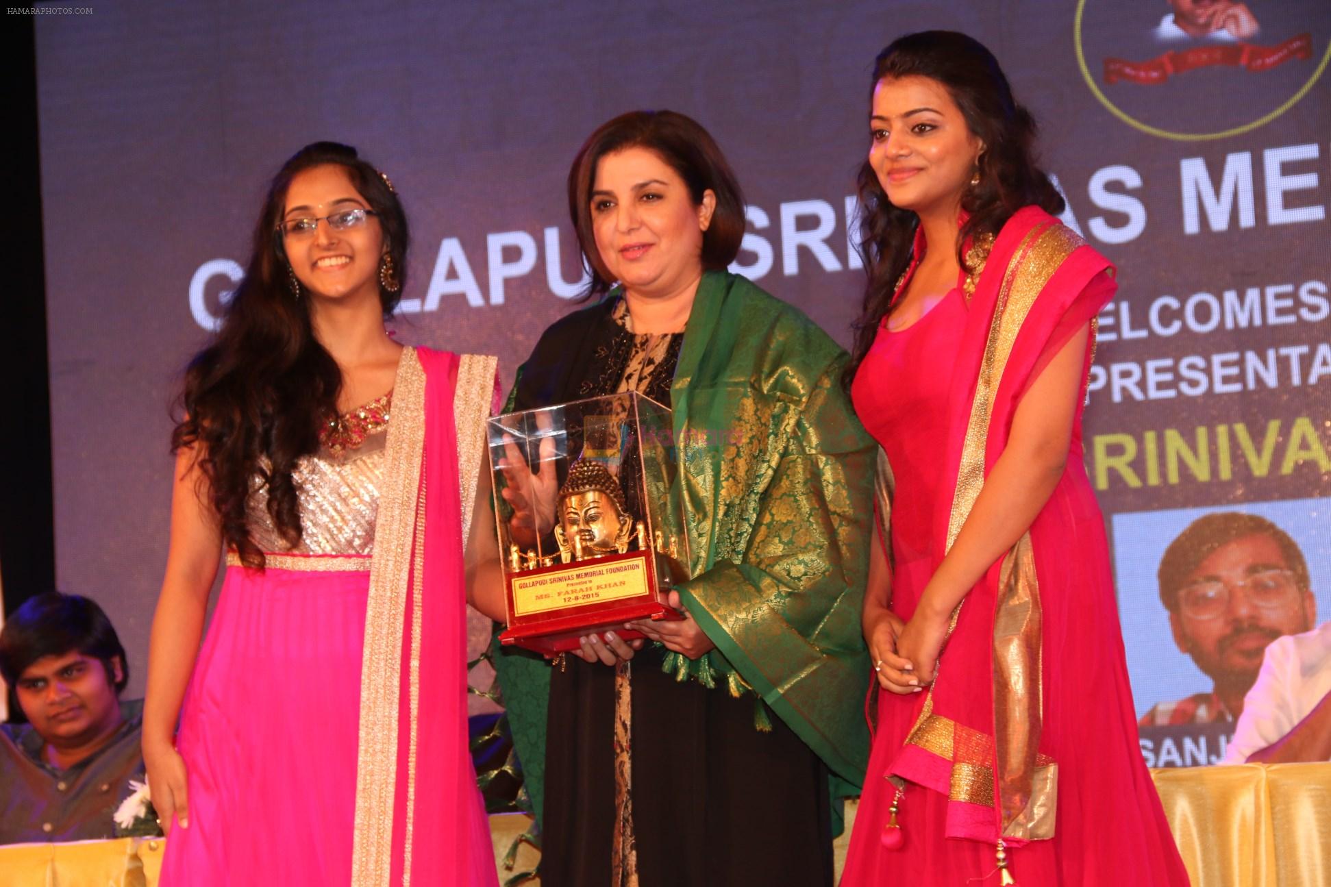 Farah Khan at Gollapudi Srinivas National Award 2014 on 12th Aug 2015