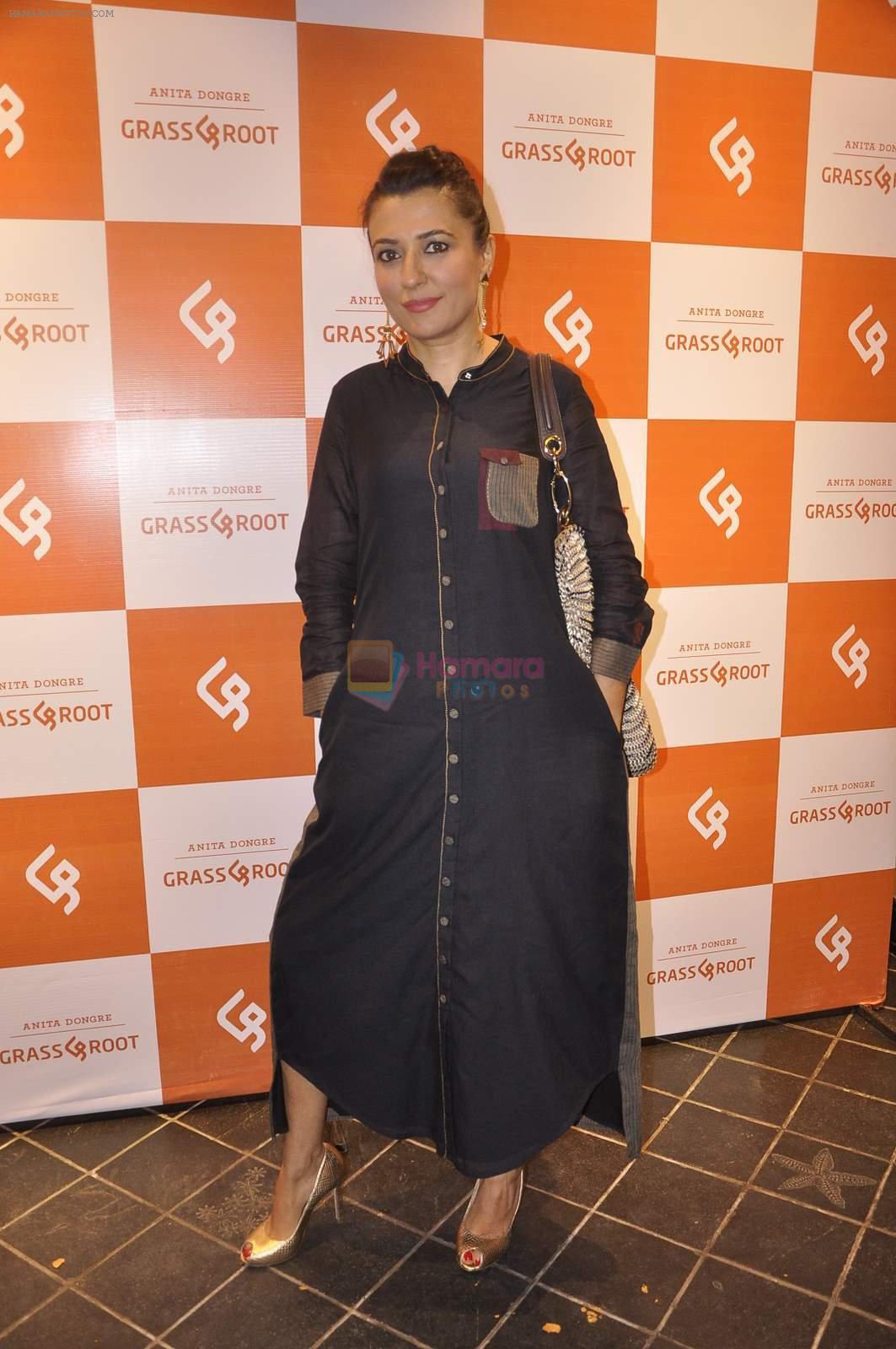 Mini Mathur at Anita Dongre's Grass Root store launch in Khar on 12th Aug 2015