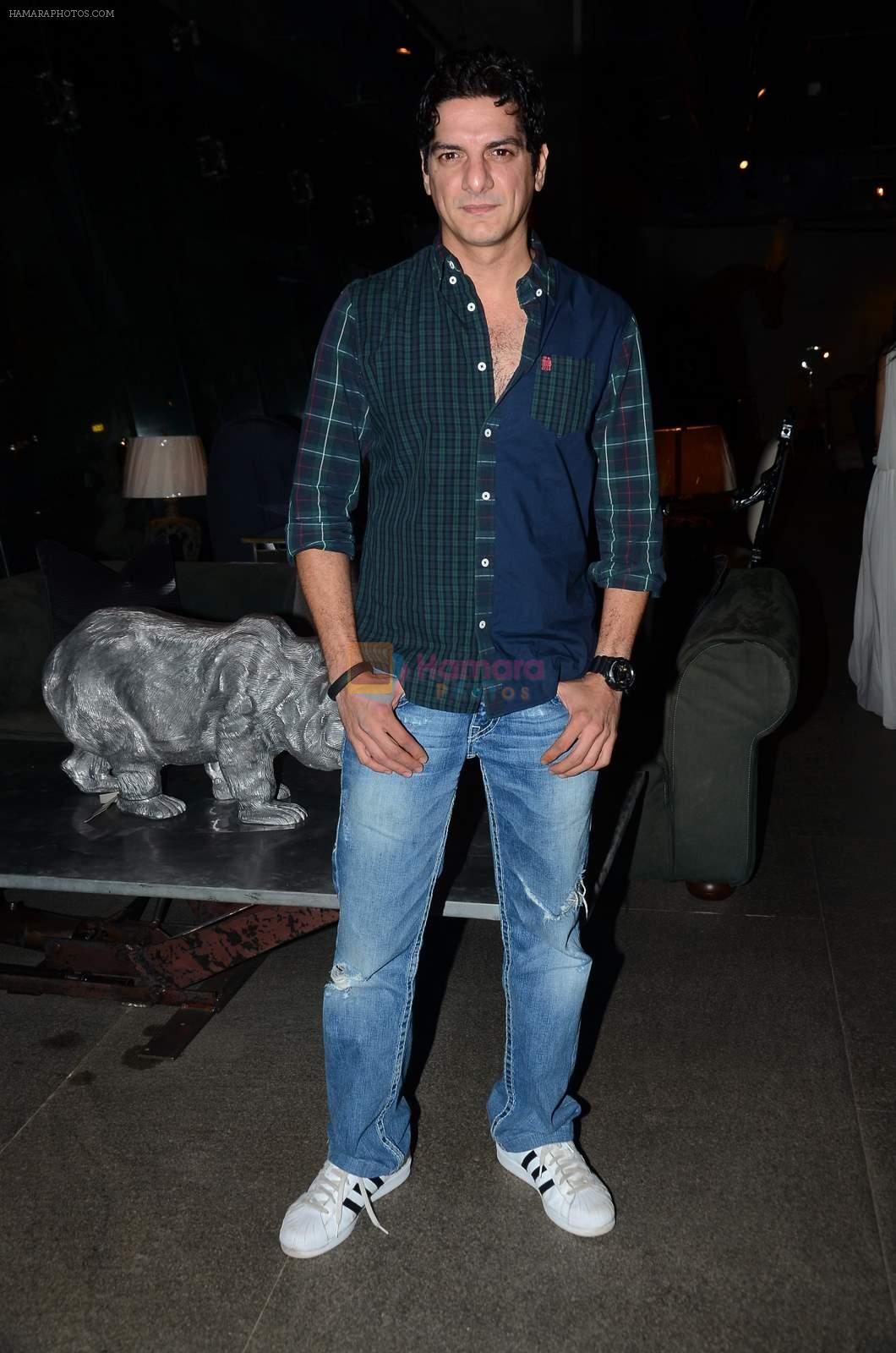 DJ Aqeel at Zarine Khan's The Khan's Family Secret Cookbook book Launch in The Charcoal Project on 12th Aug 2015
