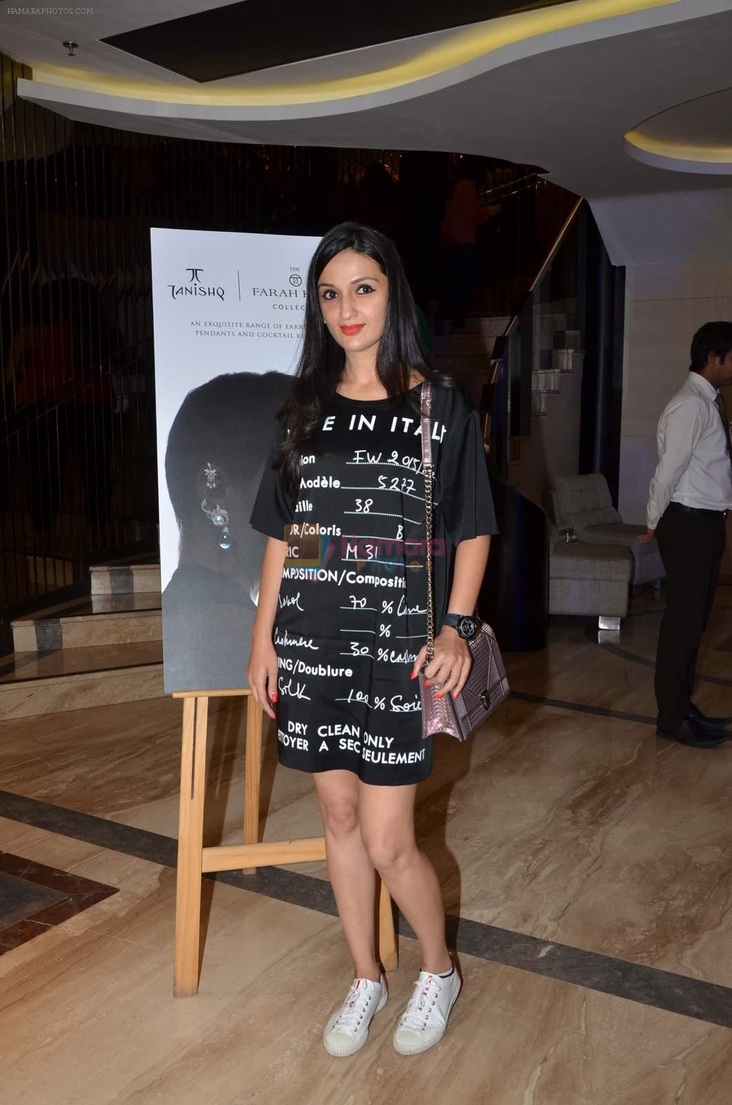 Anu Dewan at Farah Khan Ali's new collection launch with Tanishq in Andheri, Mumbai on 13th Aug 2015