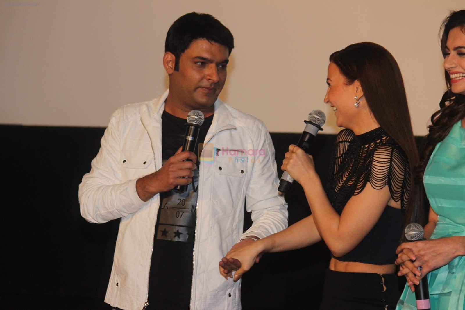 Kapil Sharma, Elli Avram at Kis Kisko Pyaar Karoon Film Launch on 13th Aug 2015