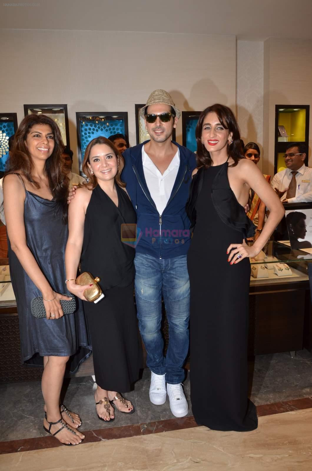 Zayed Khan at Farah Khan Ali's new collection launch with Tanishq in Andheri, Mumbai on 13th Aug 2015