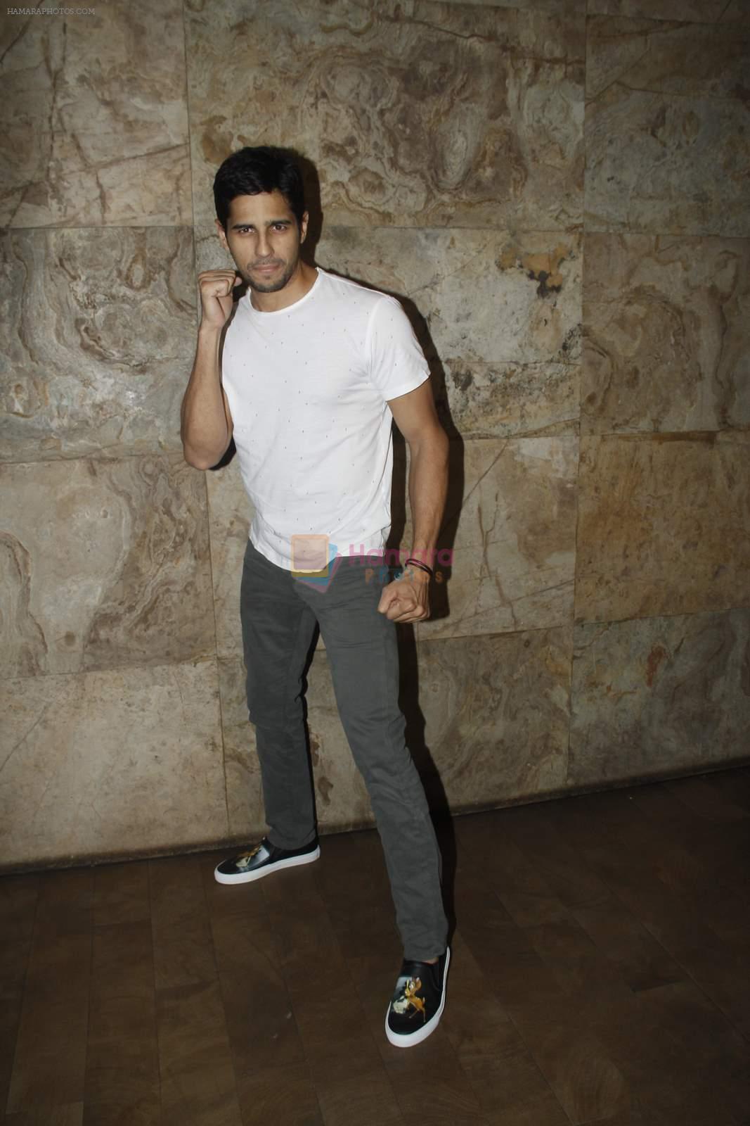 Sidharth Malhotra's Brothers screening in Lightbox on 13th Aug 2015
