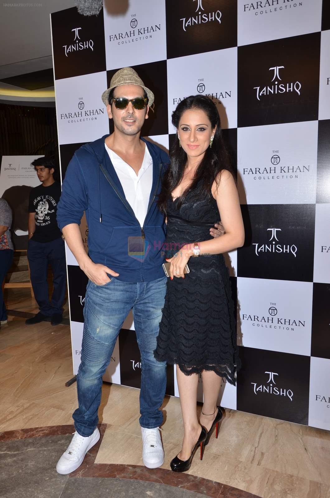 Zayed Khan, Rouble Nagi at Farah Khan Ali's new collection launch with Tanishq in Andheri, Mumbai on 13th Aug 2015