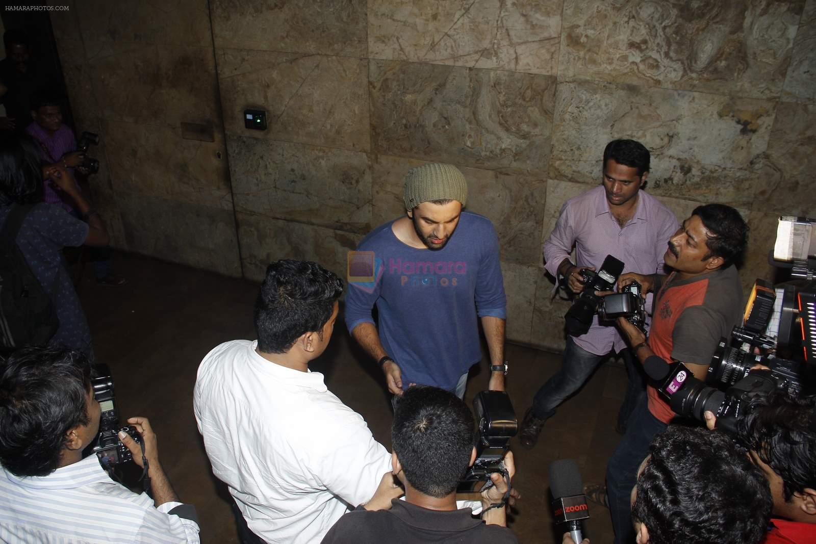 Ranbir Kapoor at Sidharth Malhotra's Brothers screening in Lightbox on 13th Aug 2015