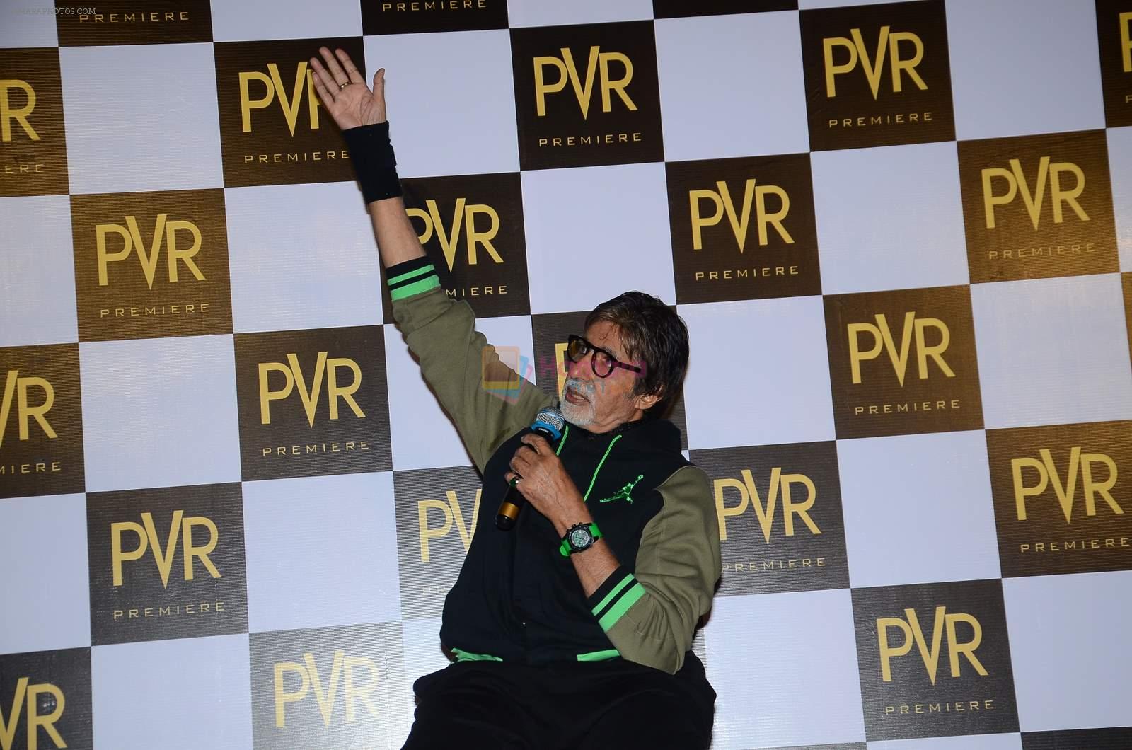 Amitabh Bachchan at Sholay 40 years celebrations press meet in PVR, Juhu on 14th Aug 2015