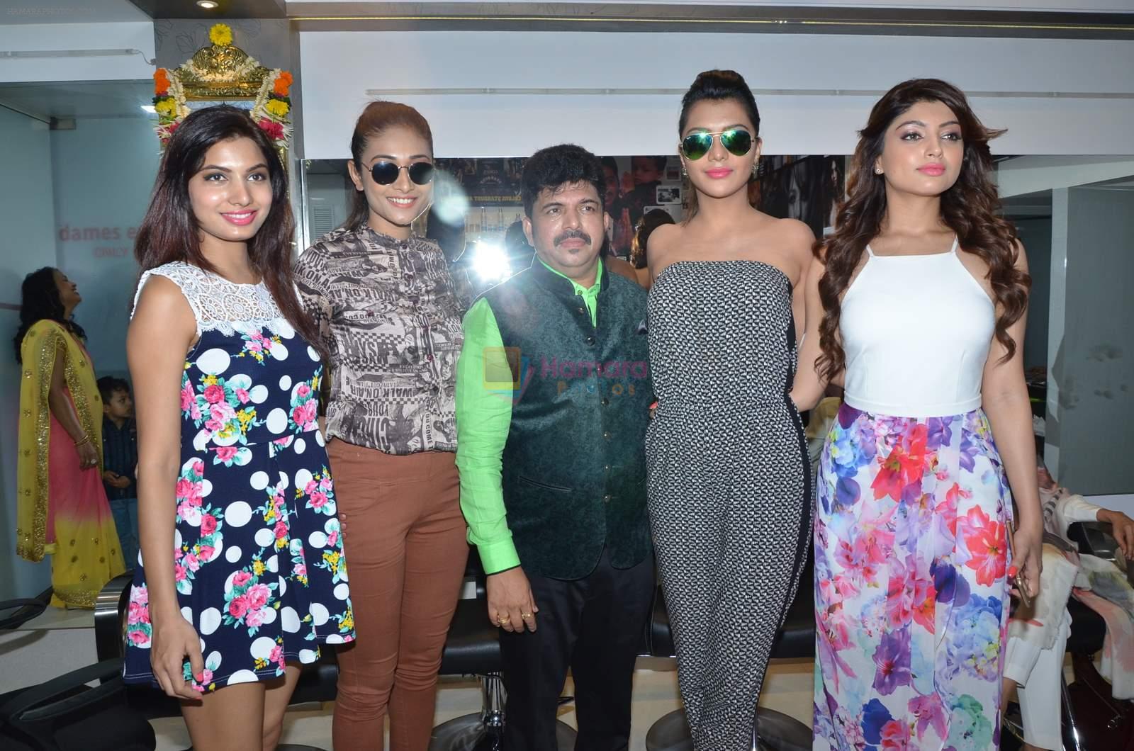 at Shivas salon launch in Andheri, Mumbai on 14th Aug 2015