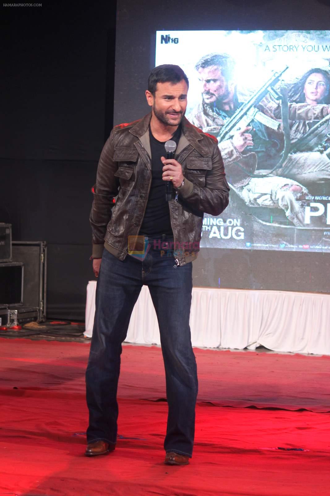 Saif Ali Khan at Umang festival in Parle, Mumbai on 15th Aug 2015