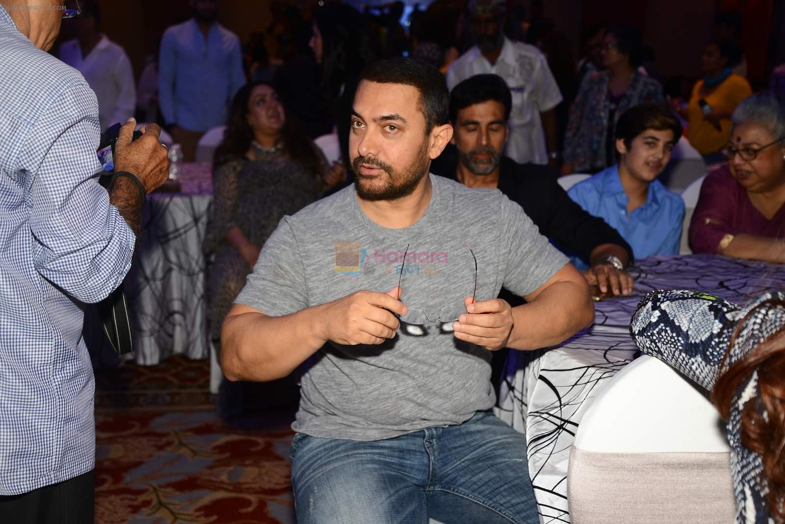 Aamir Khan at Twinkle's book launch in J W marriott on 18th Aug 2015