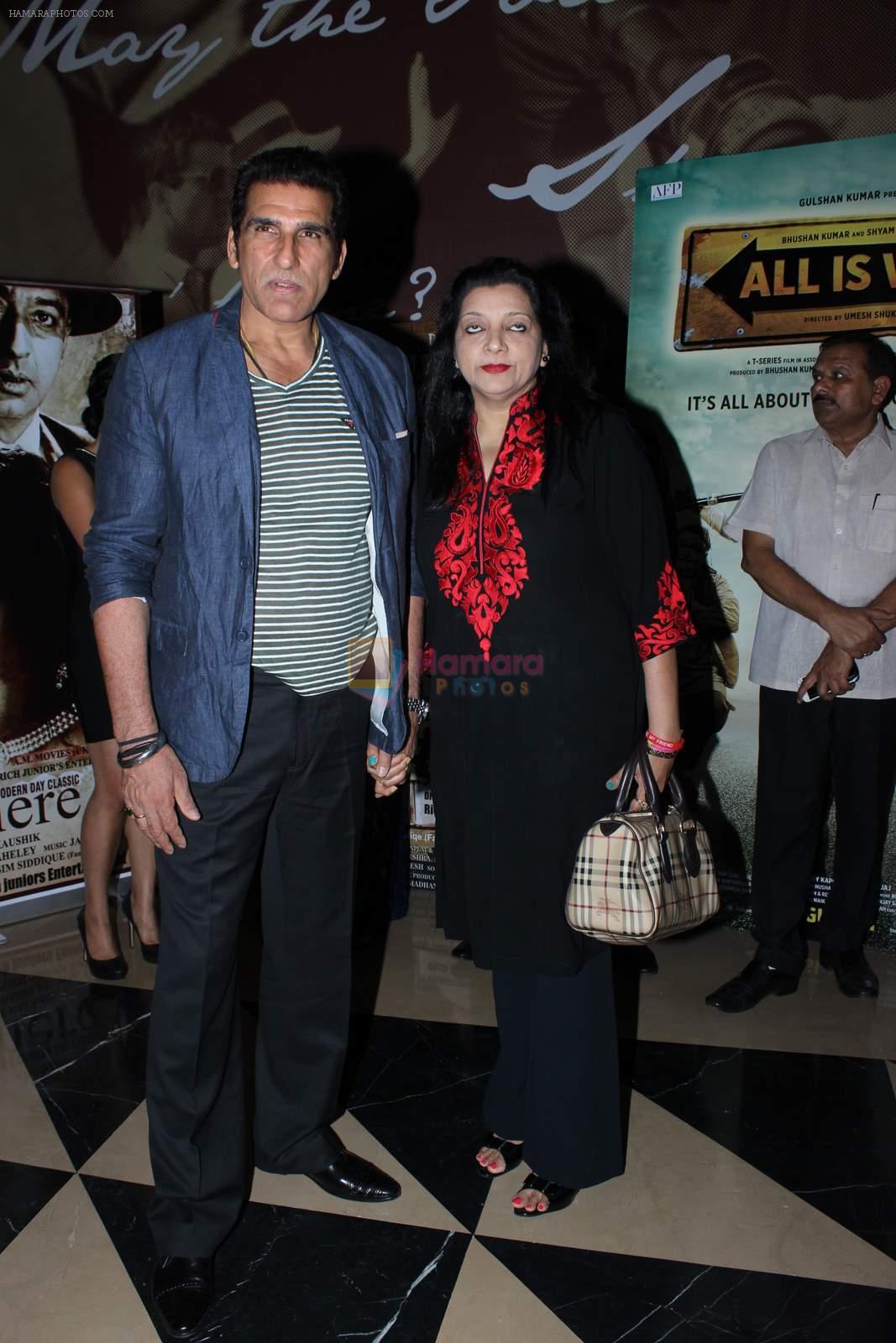 Mukesh Rishi at Chehere premiere in PVR on 20th Aug 2015