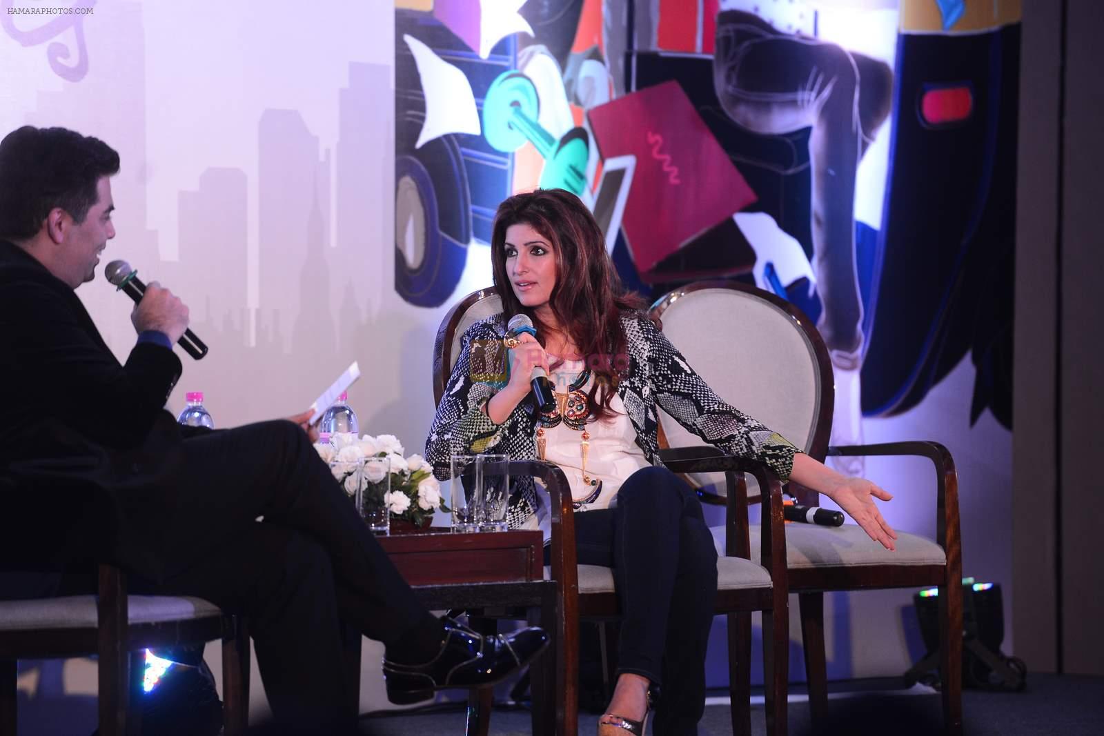 Karan Johar at Twinkle's book launch in J W marriott on 18th Aug 2015