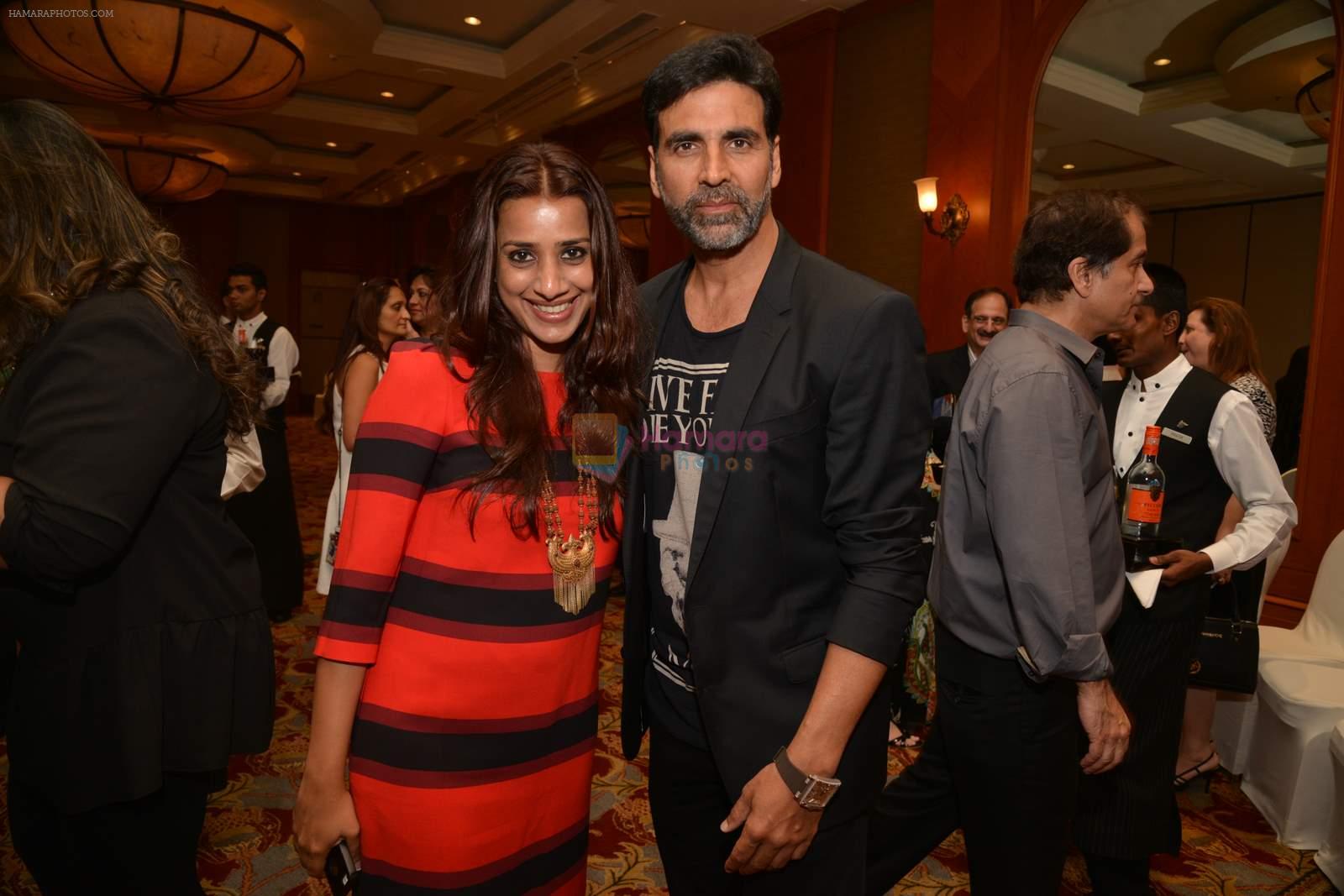 Akshay Kumar at Twinkle's book launch in J W marriott on 18th Aug 2015