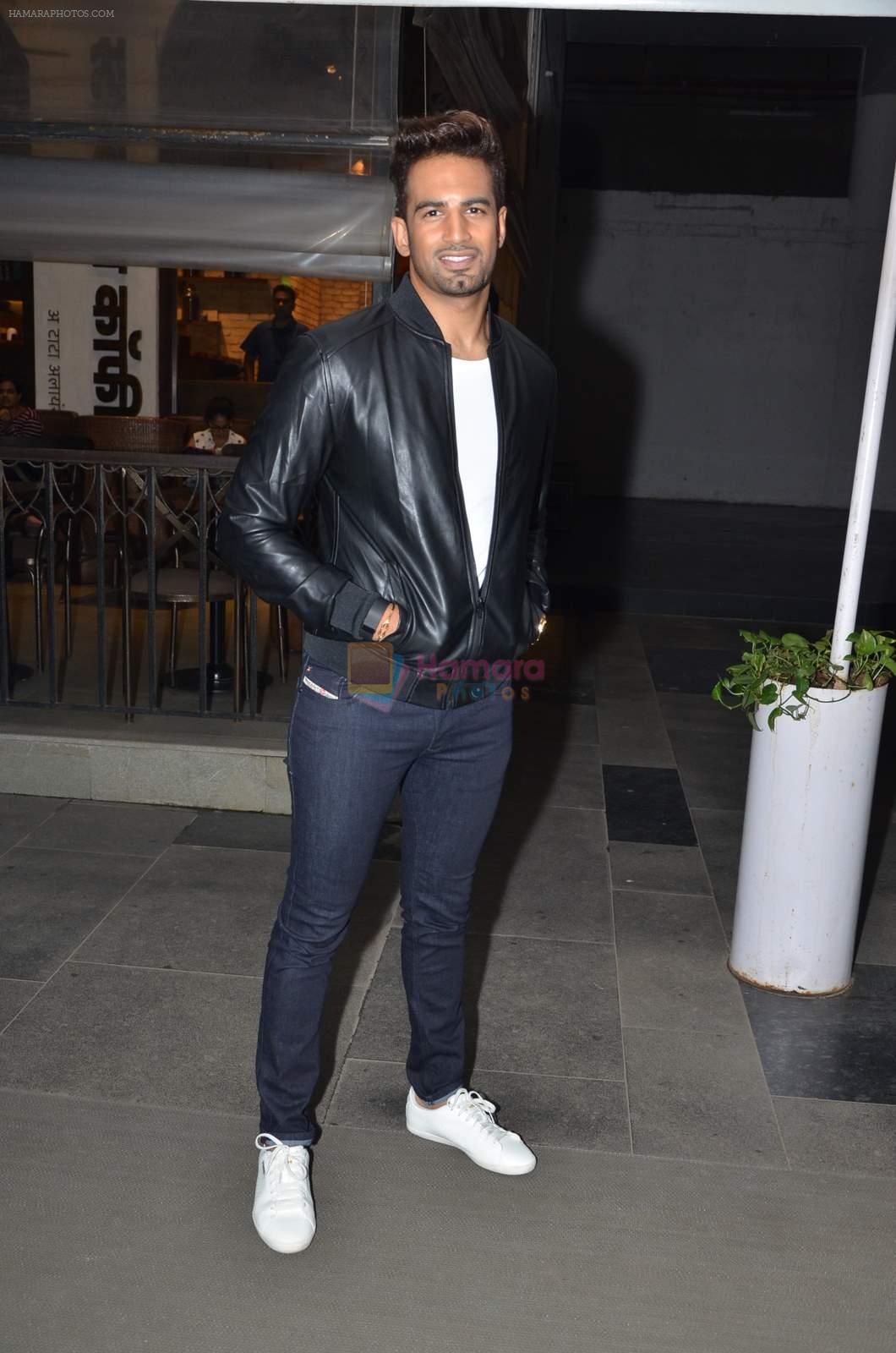 Upen Patel snapped as they watch All is Well in PVR on 20th Aug 2015