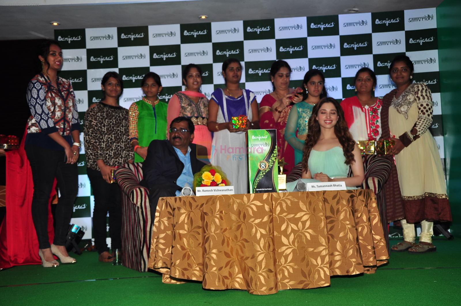 Tamannaah Bhatia Launches Banjara's Samvridhi Hair Oil on 22nd Aug 2015