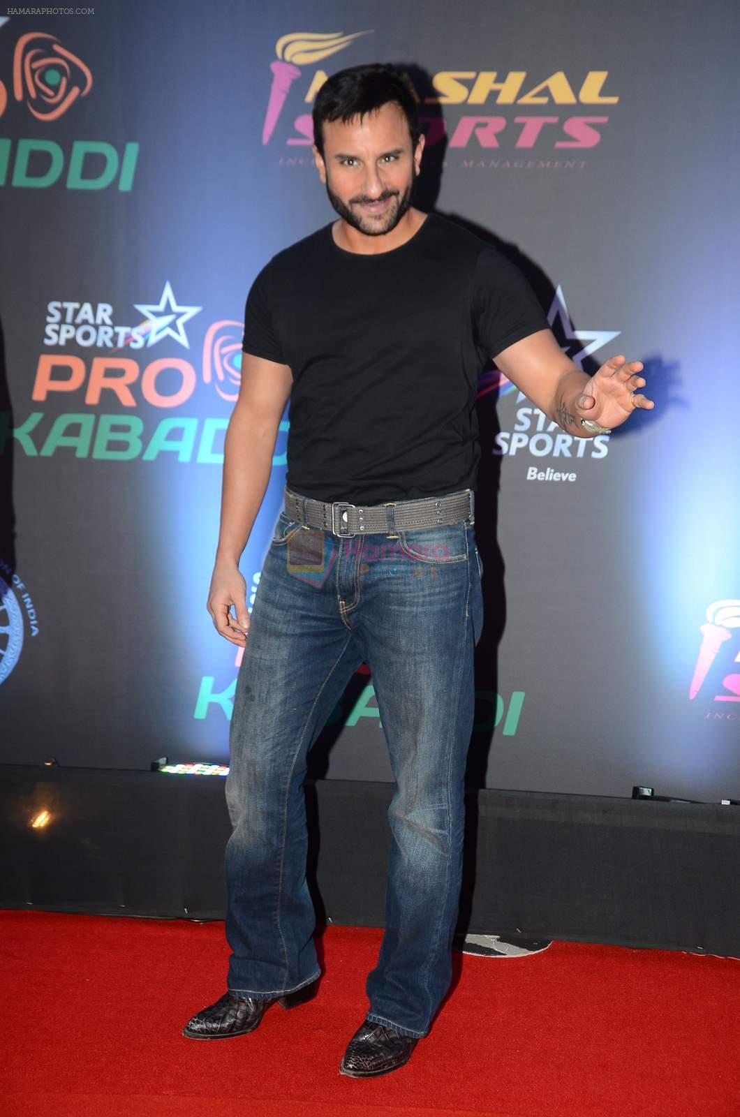 Saif Ali Khan at Pro Kabaddi finals in NSCI on 23rd Aug 2015