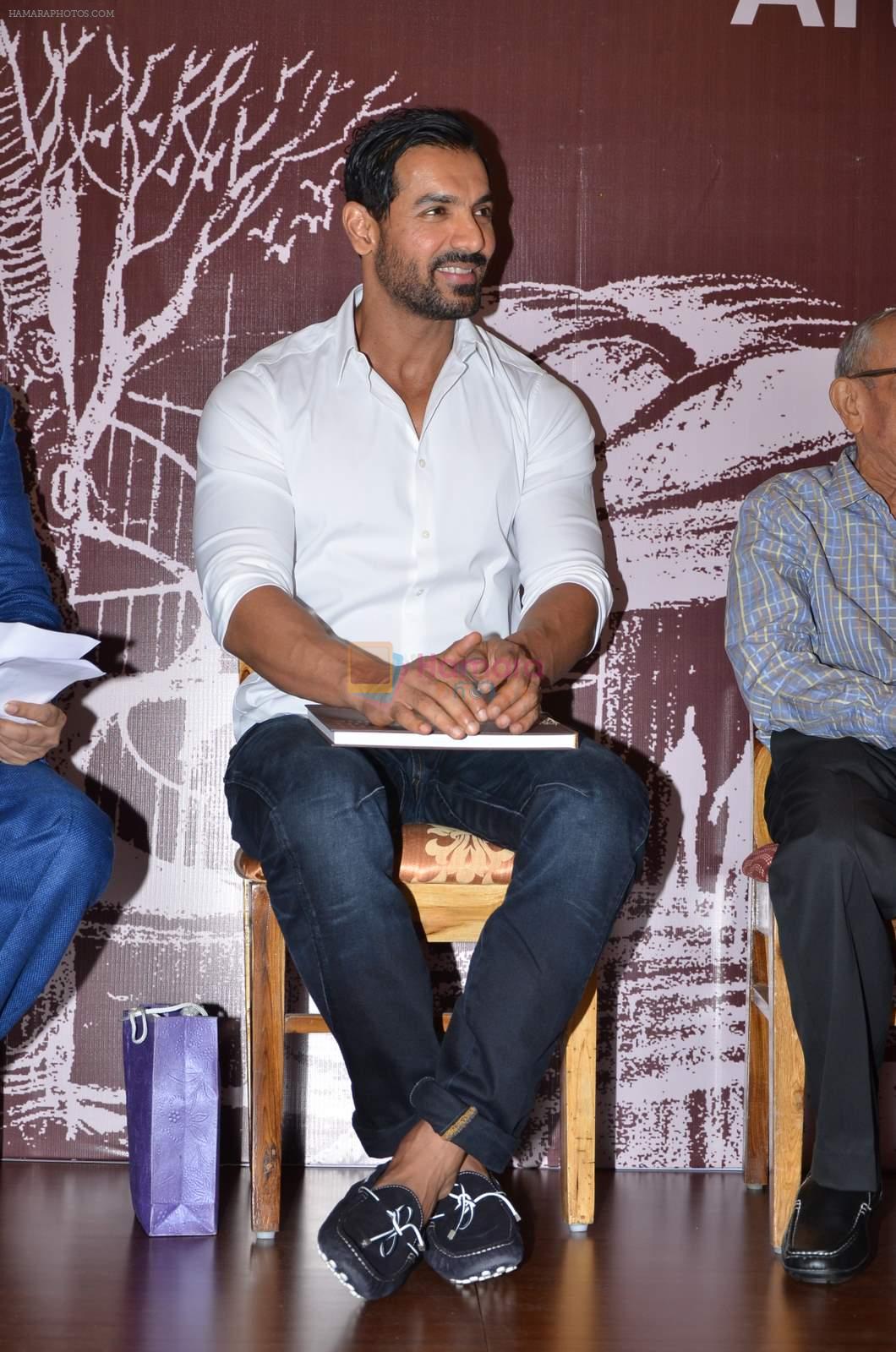 John Abraham at book launch in Bandra, Mumbai on 23rd Aug 2015