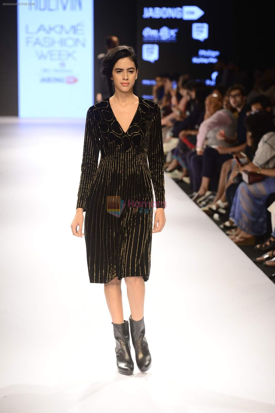 Model walk the ramp for Heumn Show on day 1 of LIFW on 26th Aug 2015