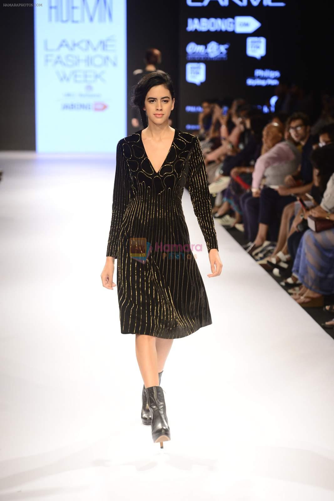 Model walk the ramp for Heumn Show on day 1 of LIFW on 26th Aug 2015