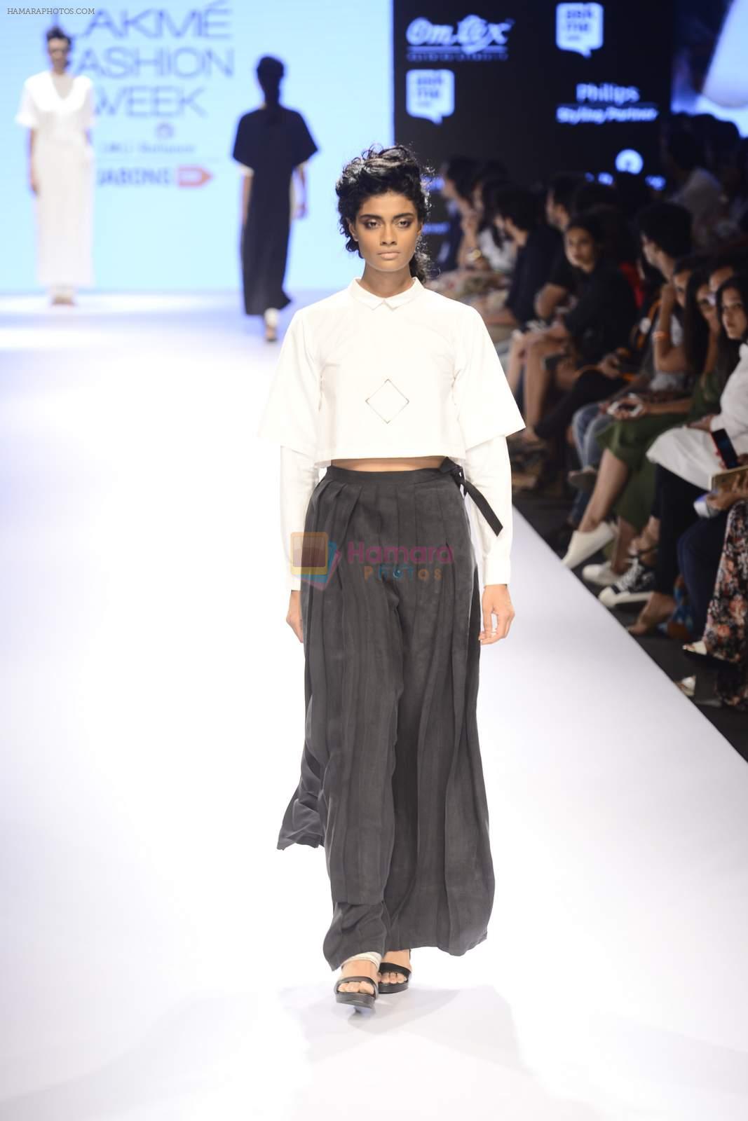 Model walk the ramp for Grazia Young Fashion Awards Wenners 2015 Show on day 1 of LIFW on 26th Aug 2015