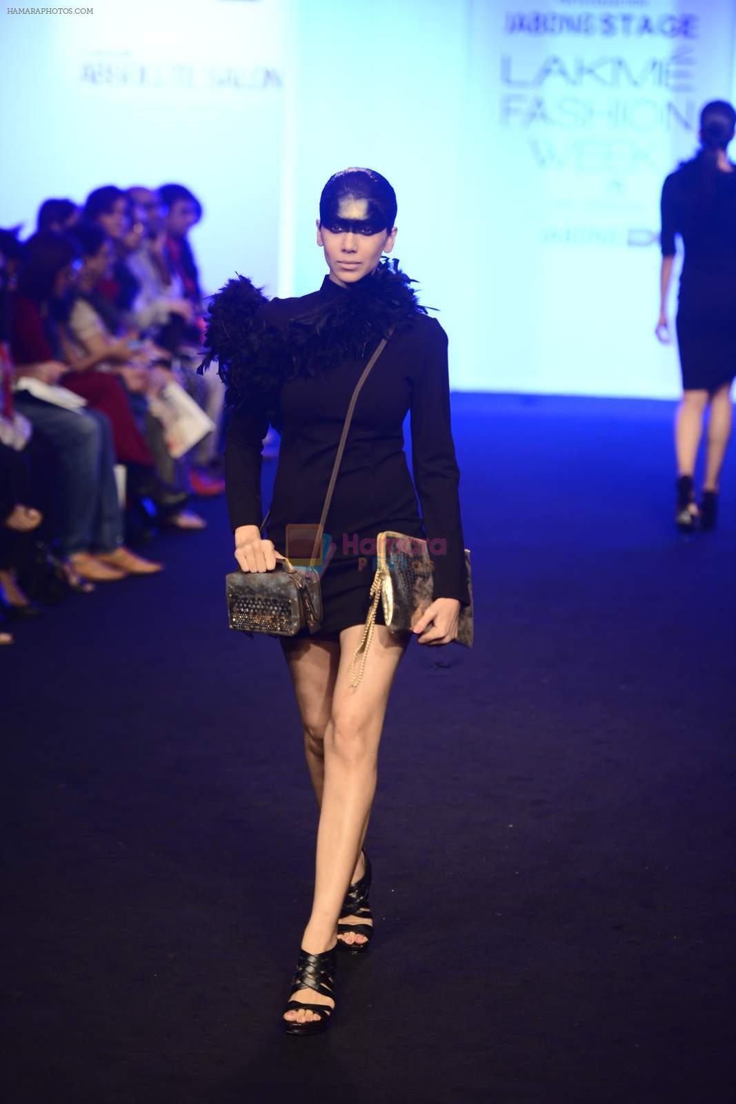 Model walk the ramp for Baggit Lil Shilpa Show on day 1 of LIFW on 26th Aug 2015