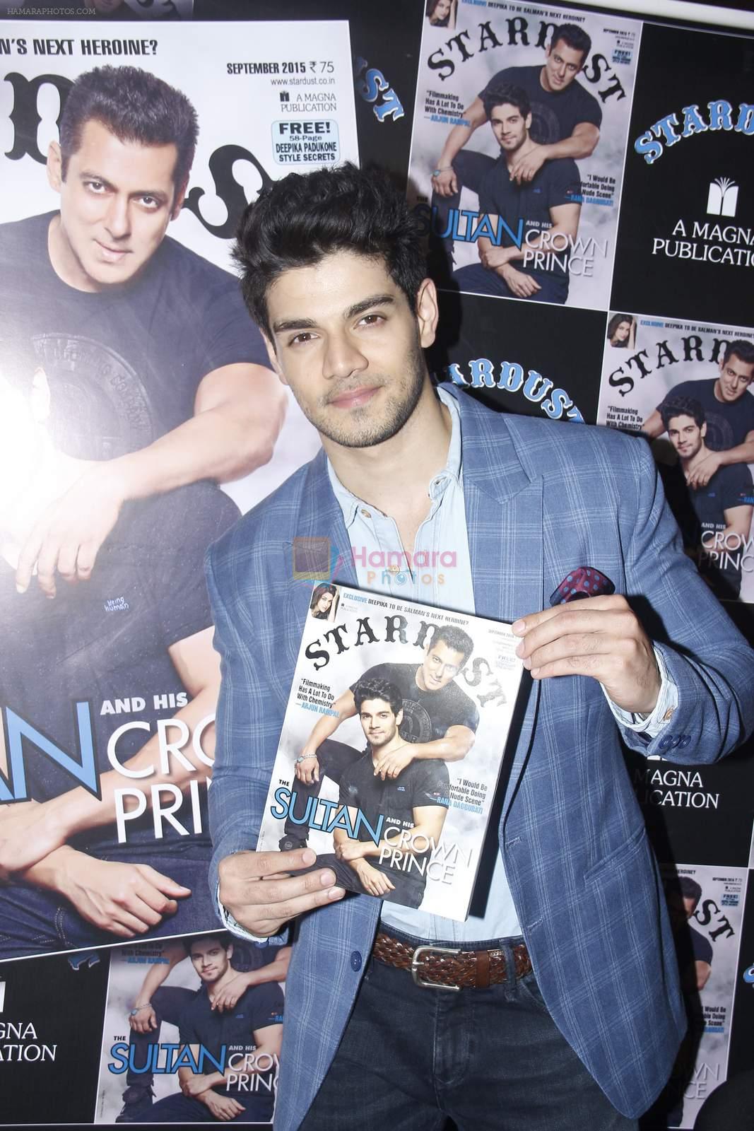 Sooraj pancholi at stardust cover launch in Mumbai on 26th Aug 2015